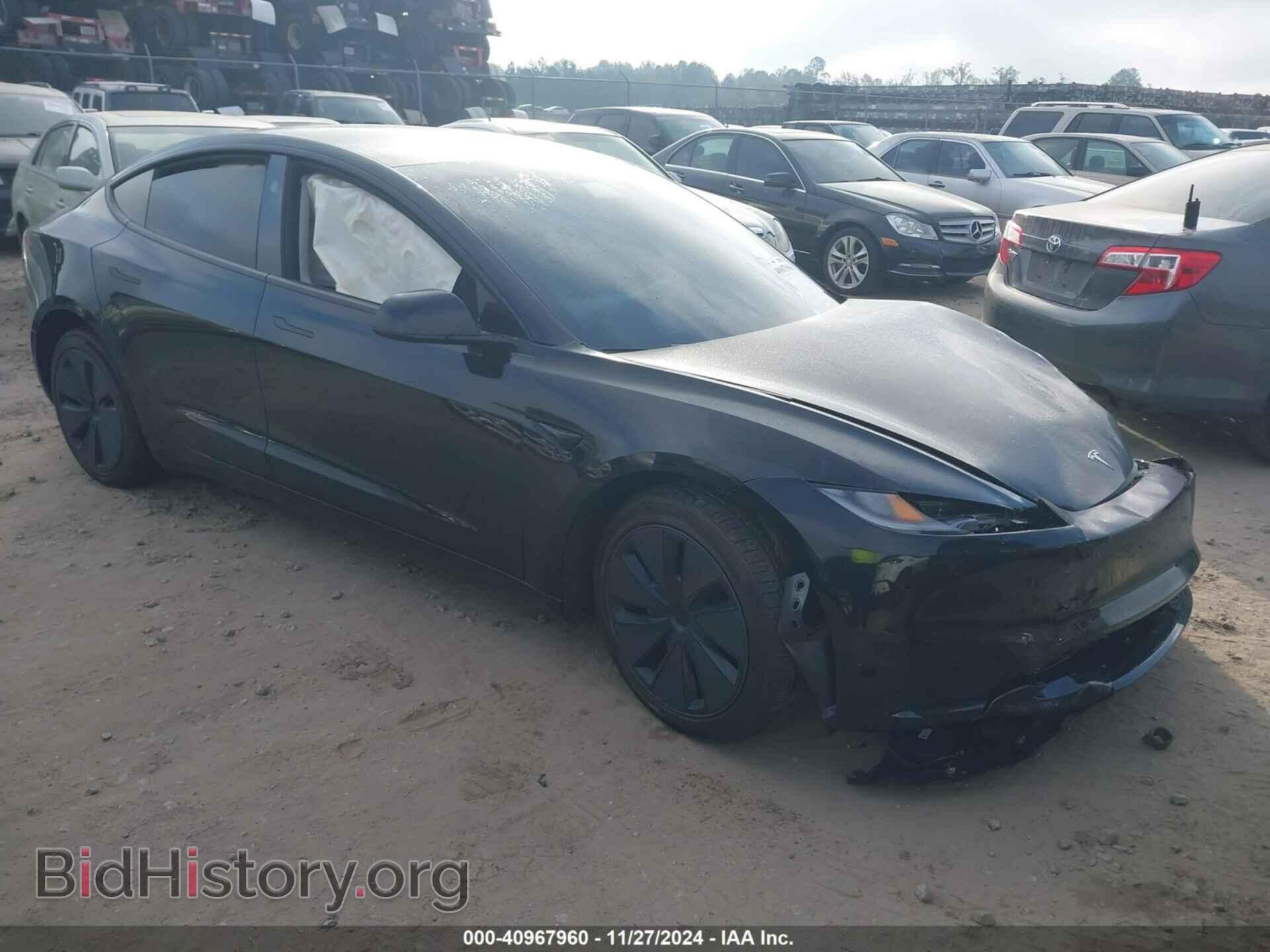 Photo 5YJ3E1EA4RF835779 - TESLA MODEL 3 2024