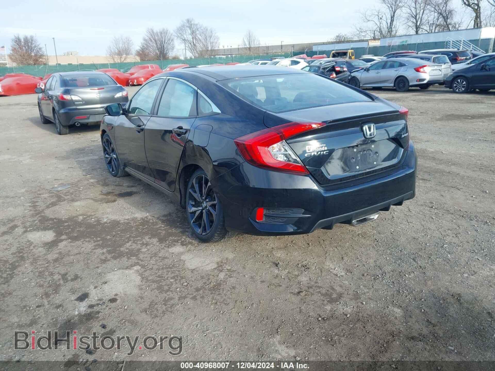 2019 HONDA CIVIC - VIN: 2HGFC2F8XKH506347 - Фото 3