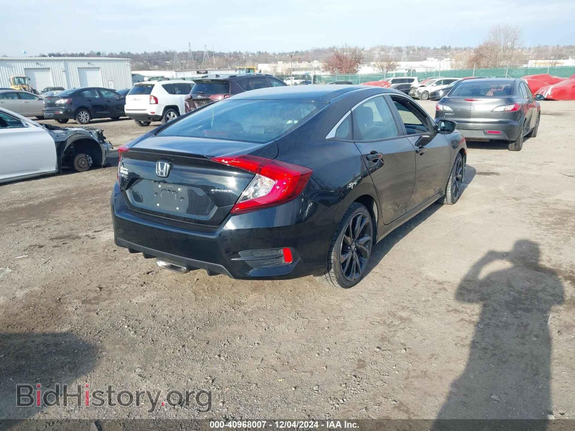 2019 HONDA CIVIC - VIN: 2HGFC2F8XKH506347 - Фото 4