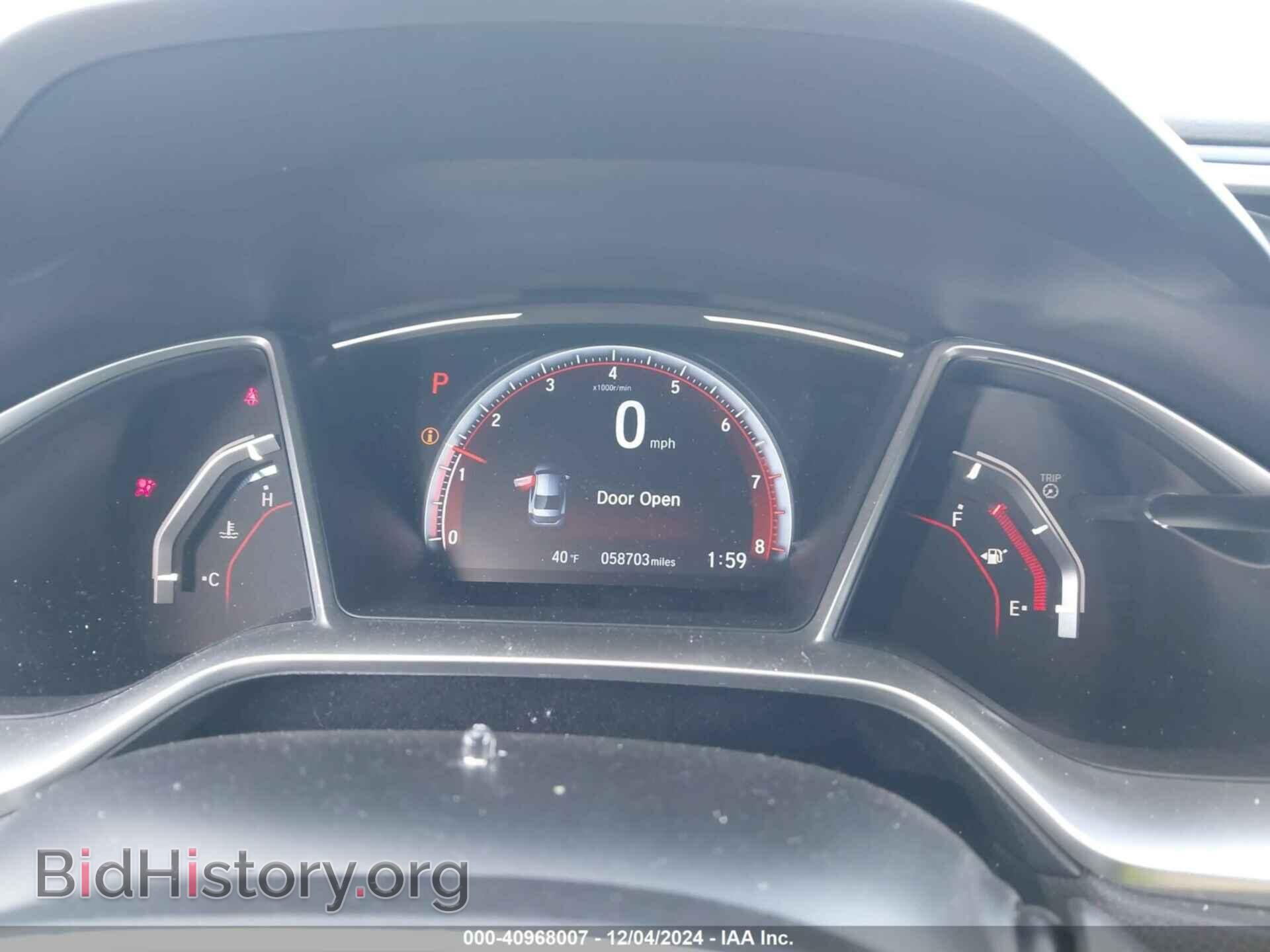 2019 HONDA CIVIC - VIN: 2HGFC2F8XKH506347 - Фото 7