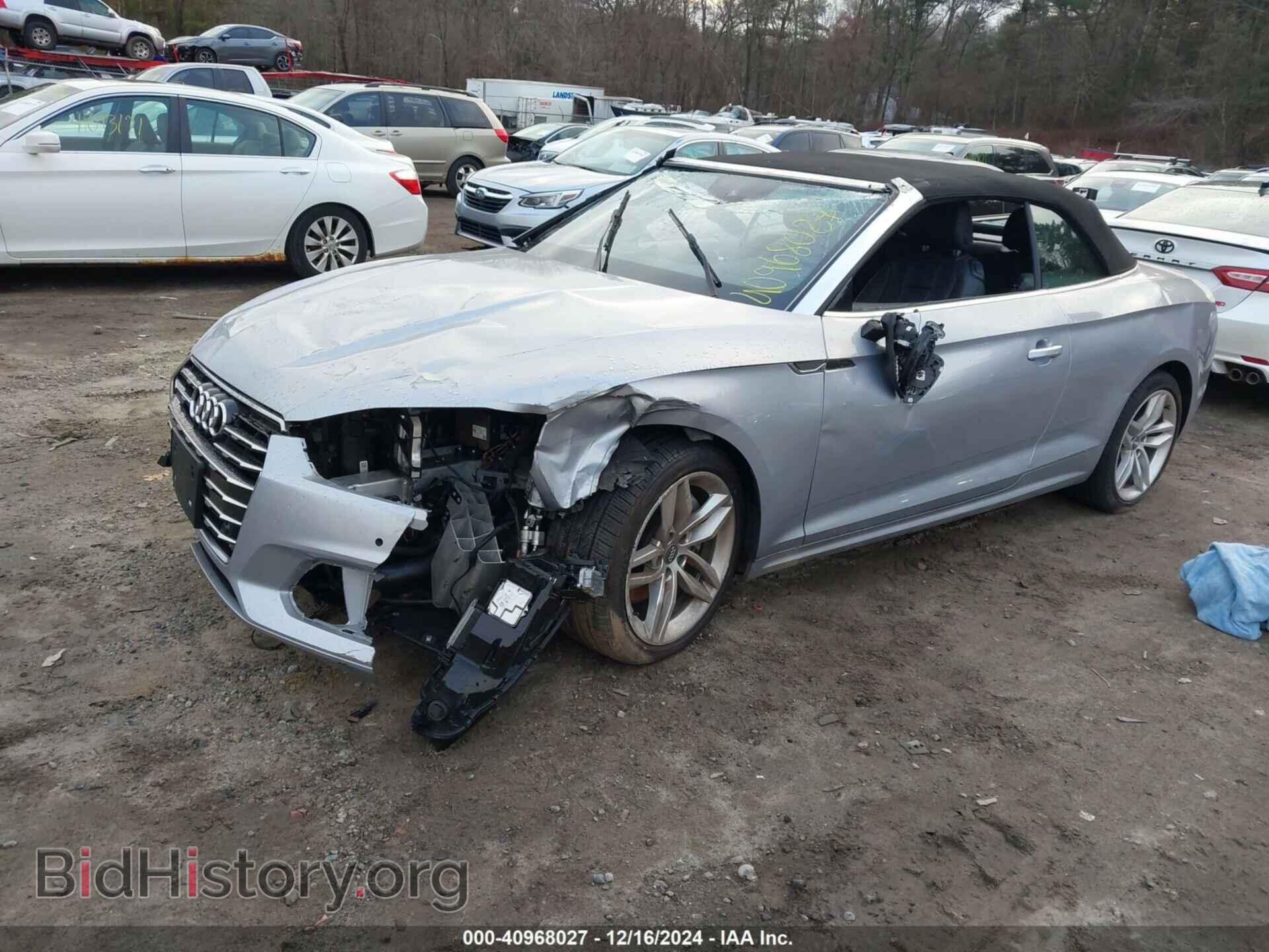 2019 AUDI A5 - VIN: WAUYNGF56KN002354 - Фото 2