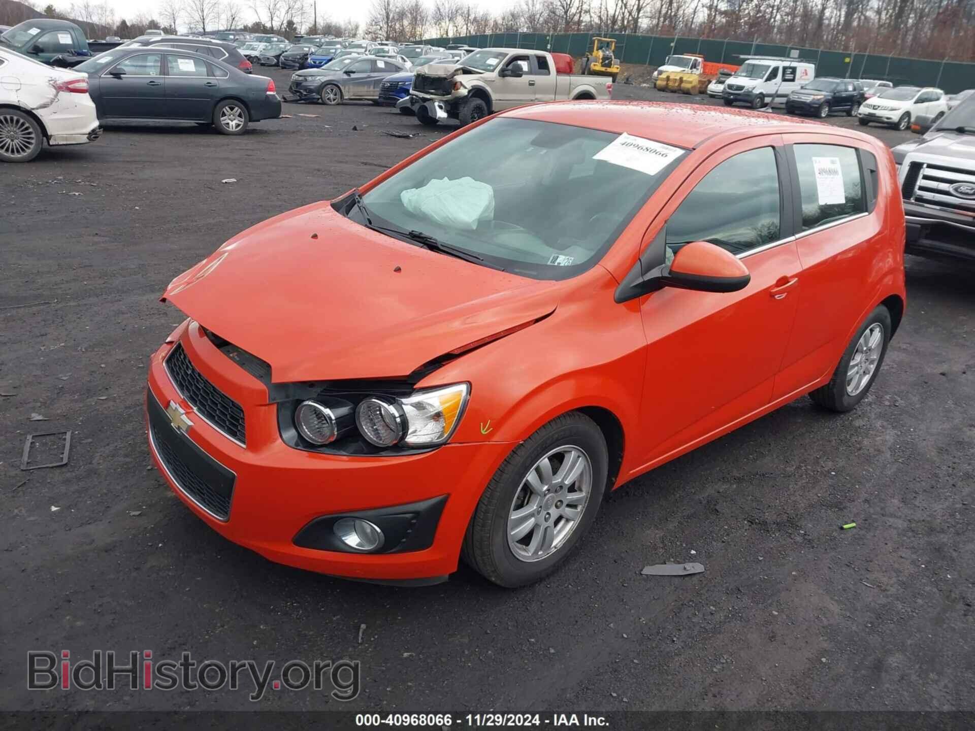 2012 CHEVROLET SONIC - VIN: 1G1JD6SB5C4200694 - Фото 2