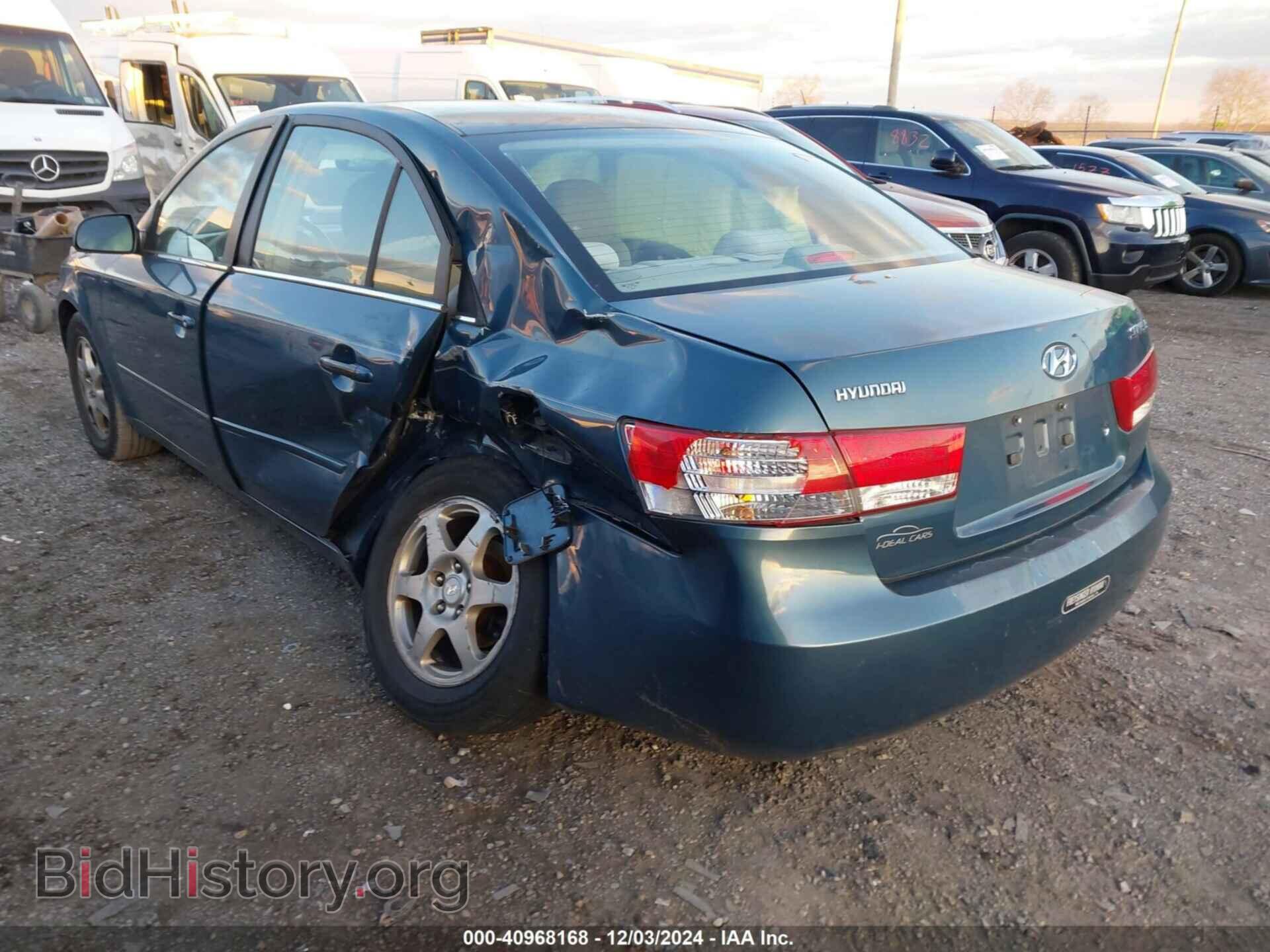 2006 HYUNDAI SONATA - VIN: 5NPEU46C26H134653 - Фото 3