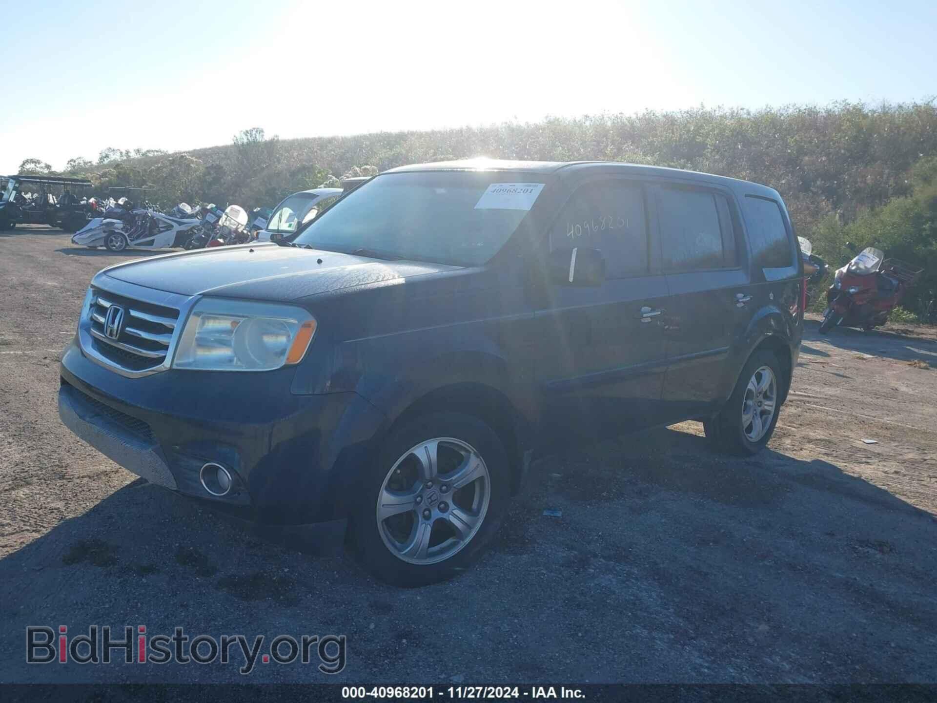 2012 HONDA PILOT - VIN: 5FNYF3H52CB029606 - Фото 2
