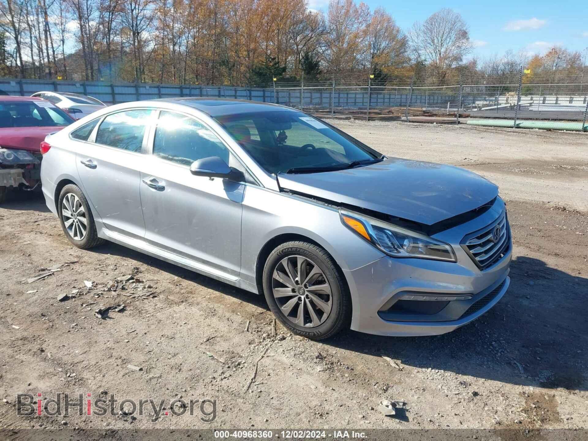 Photo 5NPE34AF2HH529598 - HYUNDAI SONATA 2017
