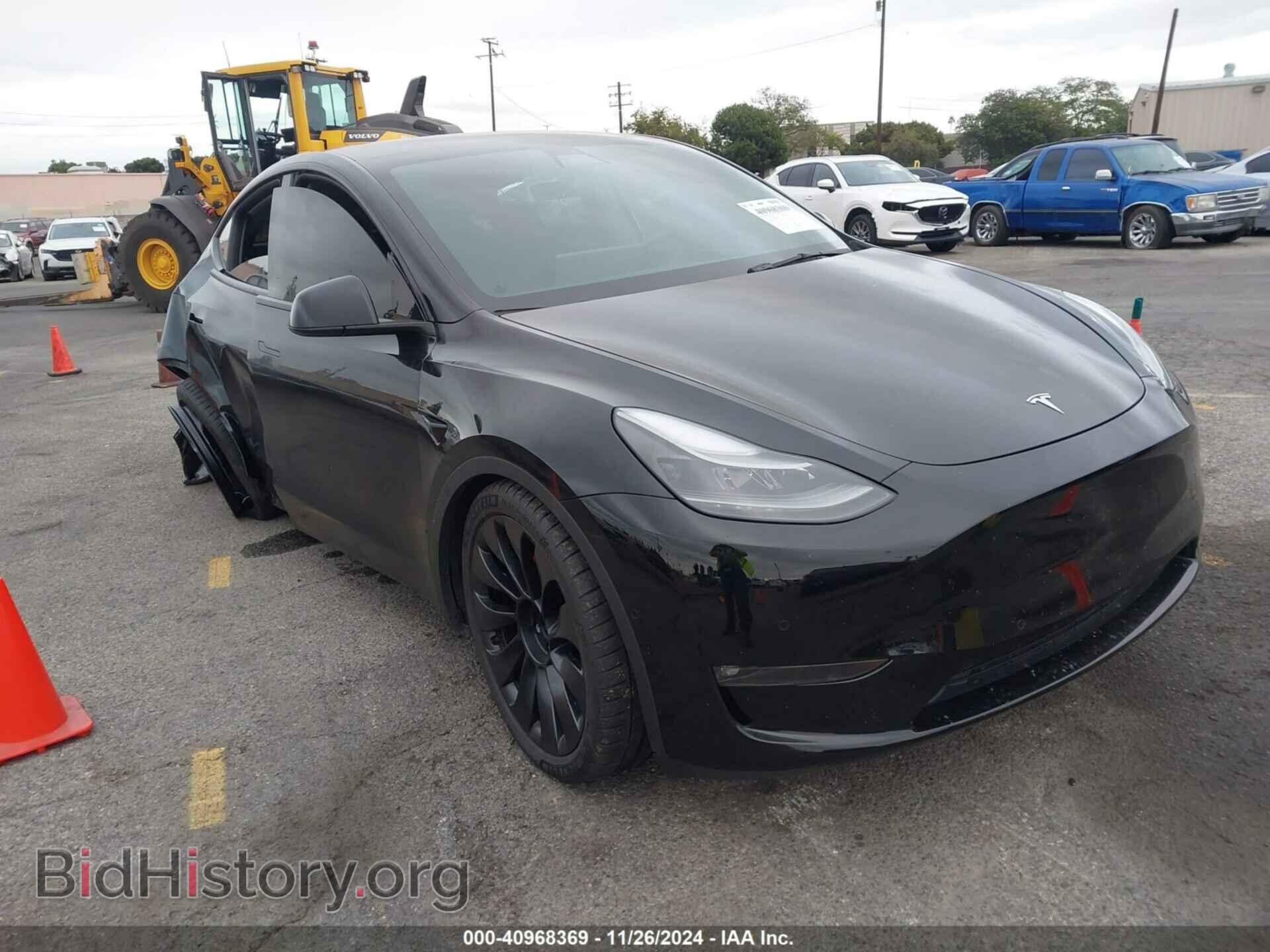 Photo 7SAYGDEF6NF453649 - TESLA MODEL Y 2022