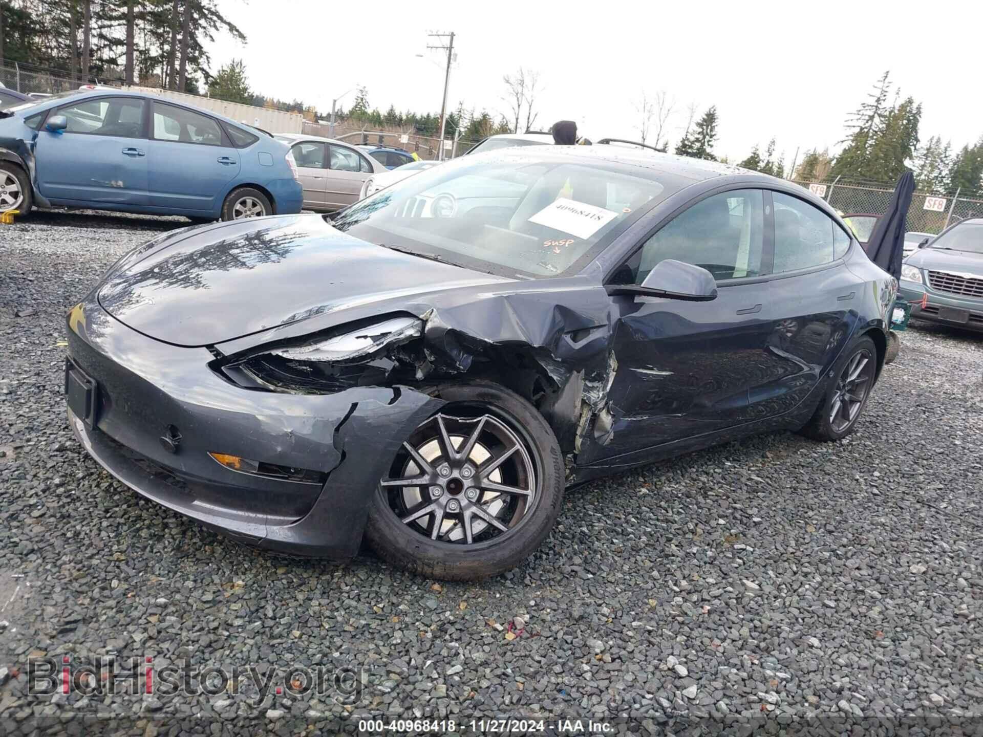 2023 TESLA MODEL 3 - VIN: 5YJ3E1EA3PF651138 - Фото 2