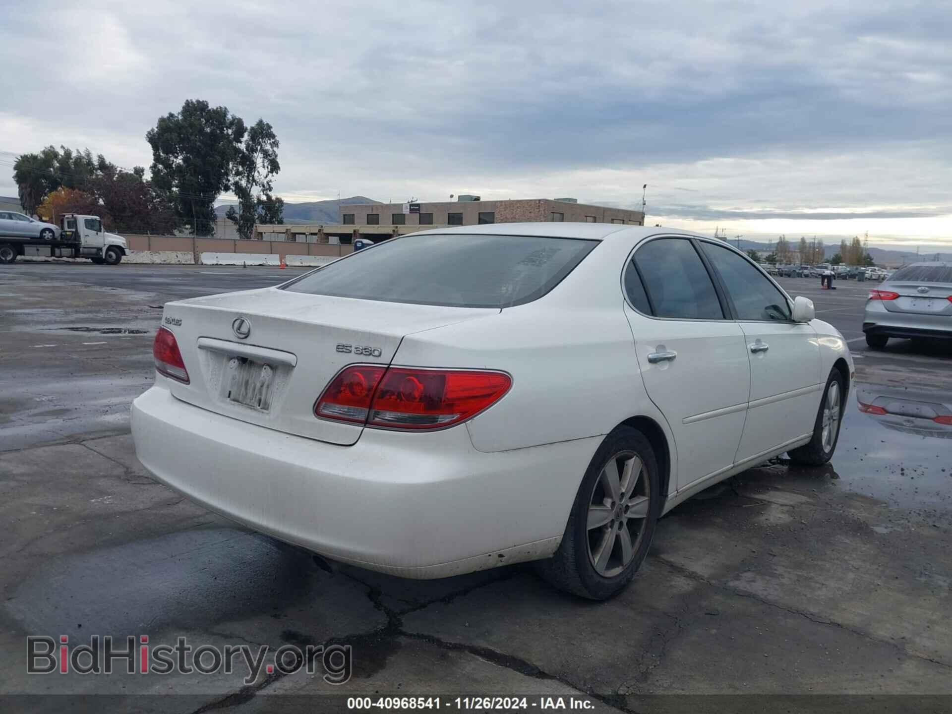 2005 LEXUS ES 330 - VIN: JTHBA30G555075824 - Фото 4