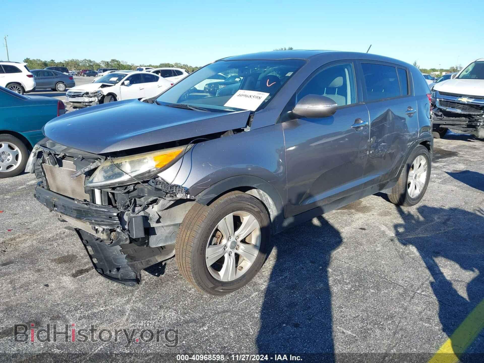 2013 KIA SPORTAGE - VIN: KNDPB3A25D7466708 - Фото 2
