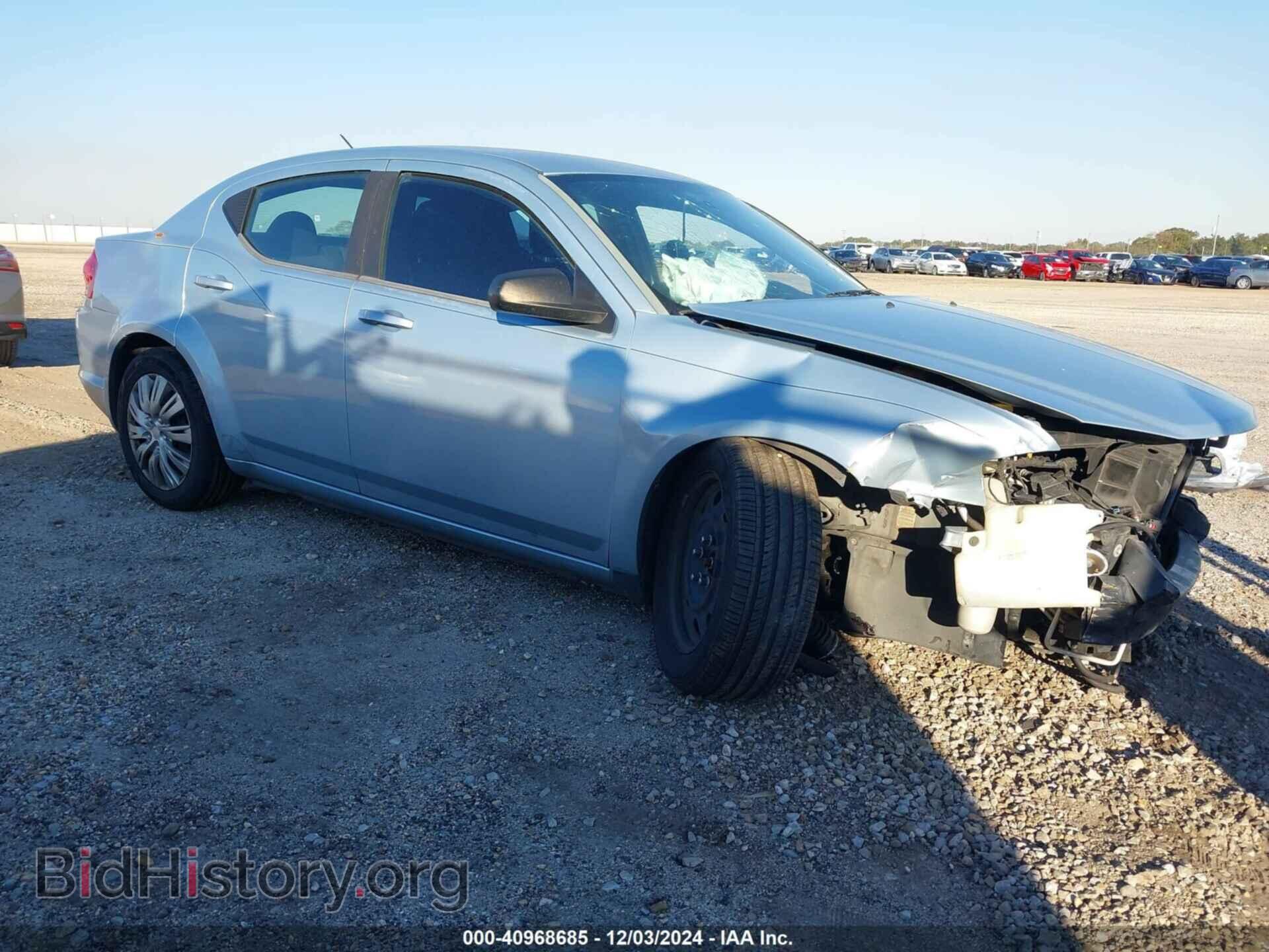 Photo 1C3CDZAG7DN749182 - DODGE AVENGER 2013