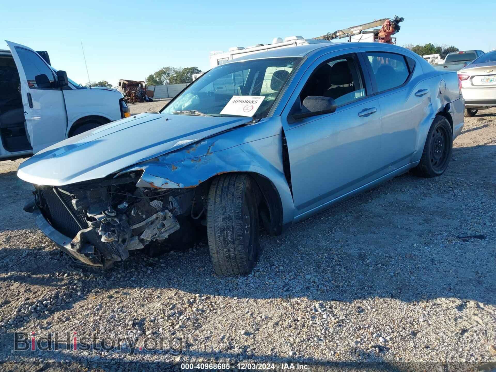 2013 DODGE AVENGER - VIN: 1C3CDZAG7DN749182 - Фото 2
