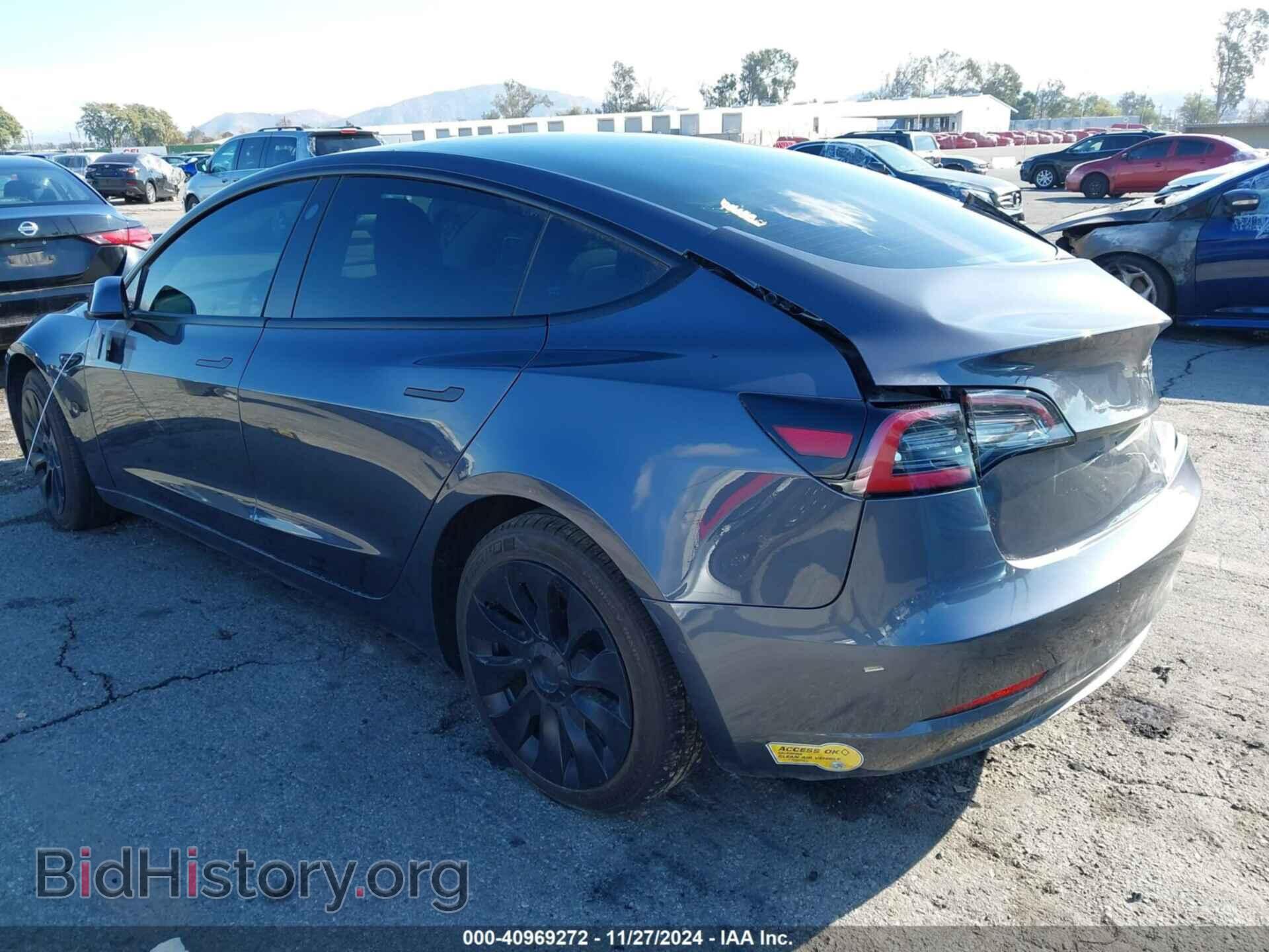 2022 TESLA MODEL 3 - VIN: 5YJ3E1EA4NF148425 - Фото 3