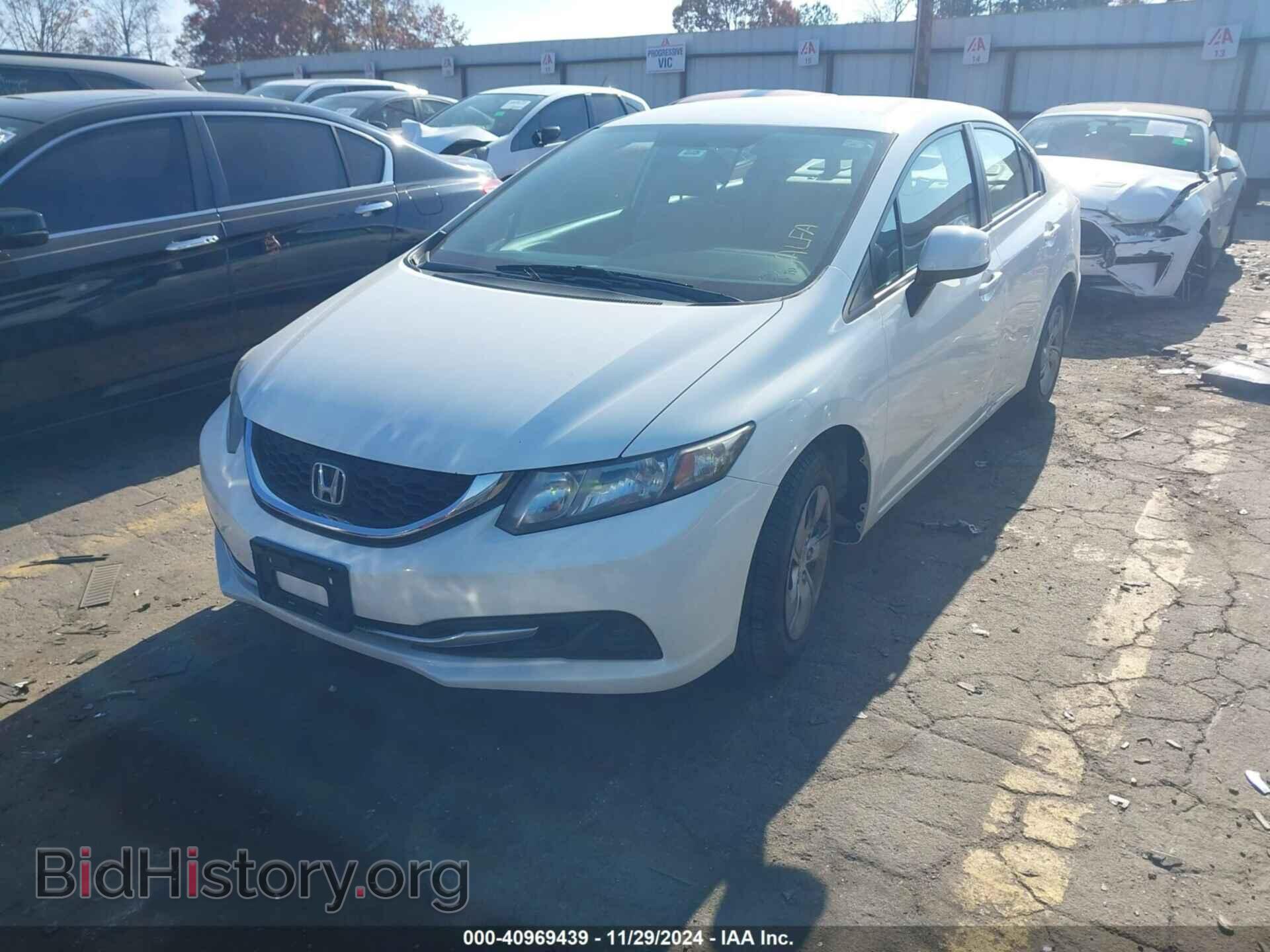 2013 HONDA CIVIC - VIN: 2HGFB2F59DH583125 - Фото 2