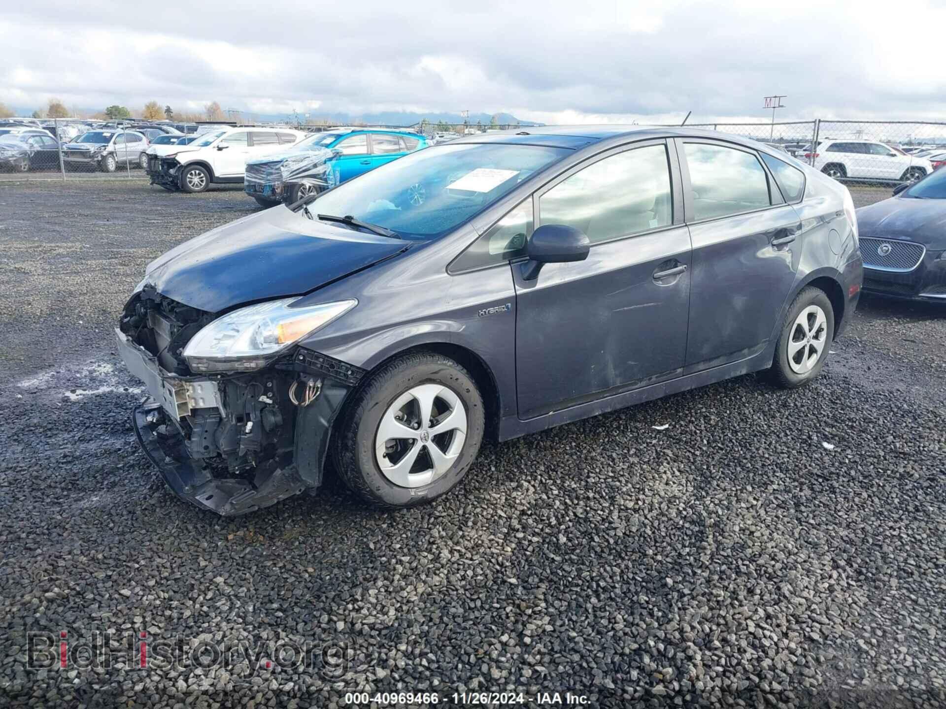 2013 TOYOTA PRIUS - VIN: JTDKN3DU5D1634476 - Фото 2