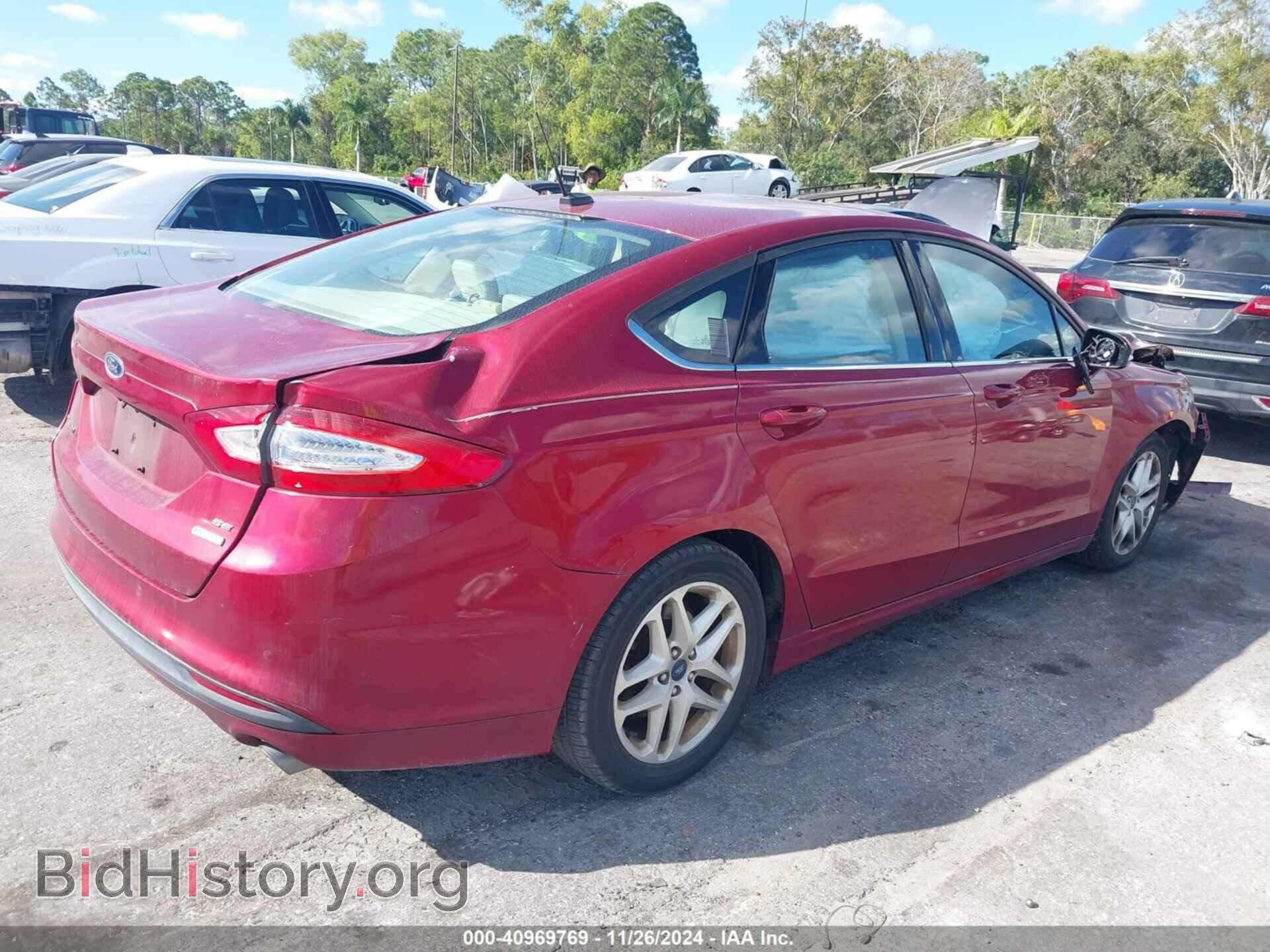 2014 FORD FUSION - VIN: 3FA6P0HD7ER312097 - Фото 4