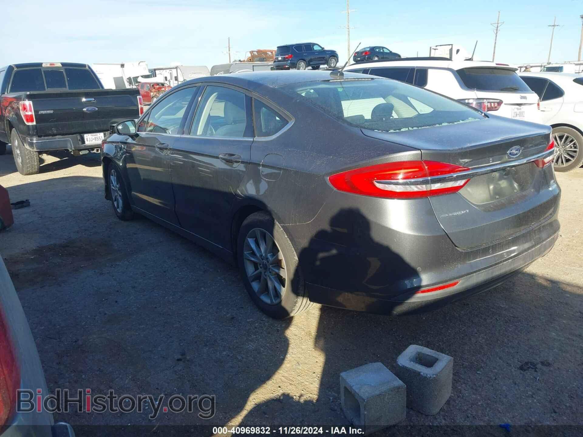2017 FORD FUSION - VIN: 3FA6P0HD2HR240584 - Фото 3