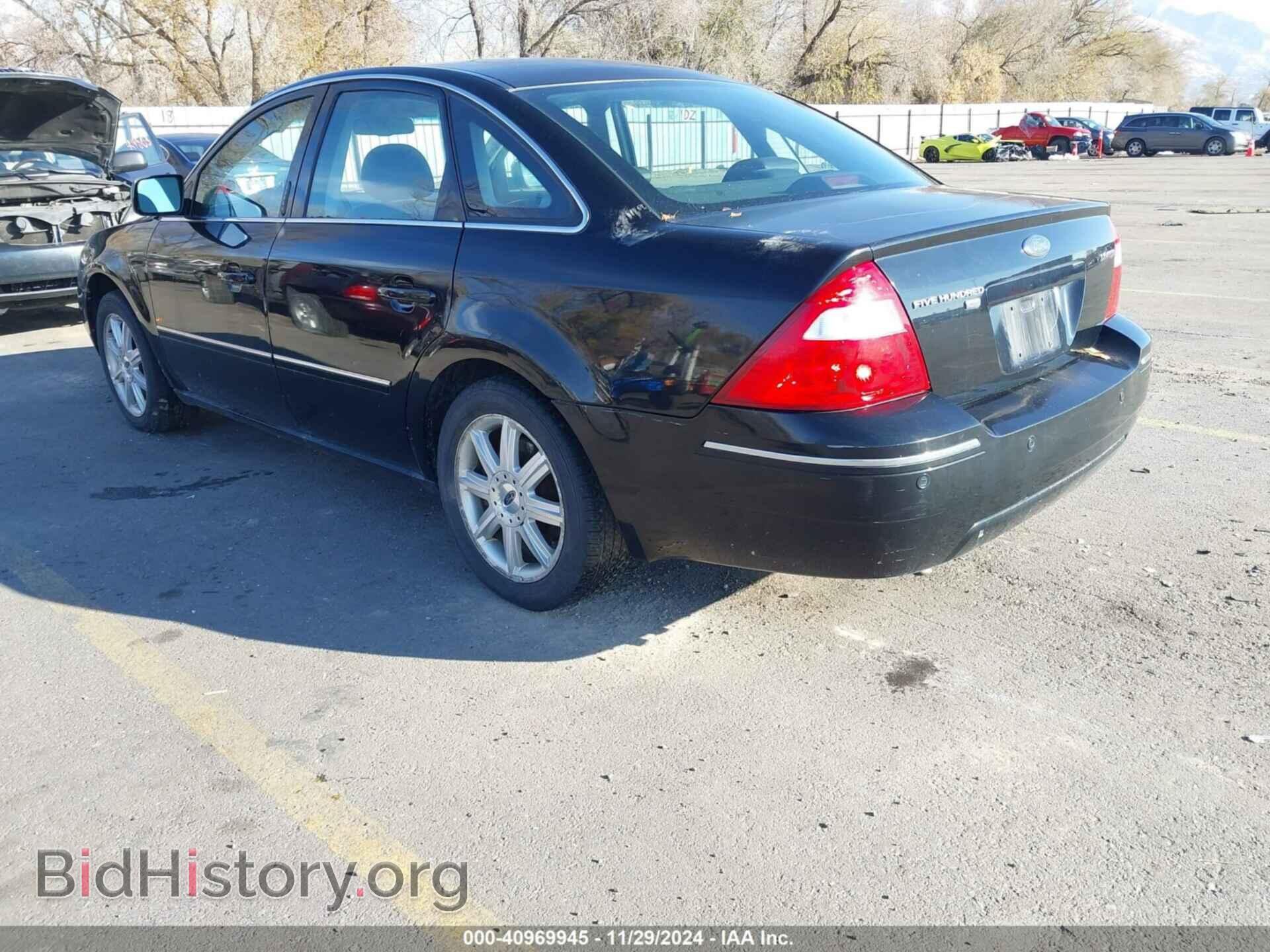 2006 FORD FIVE HUNDRED - VIN: 1FAHP28156G139070 - Фото 3