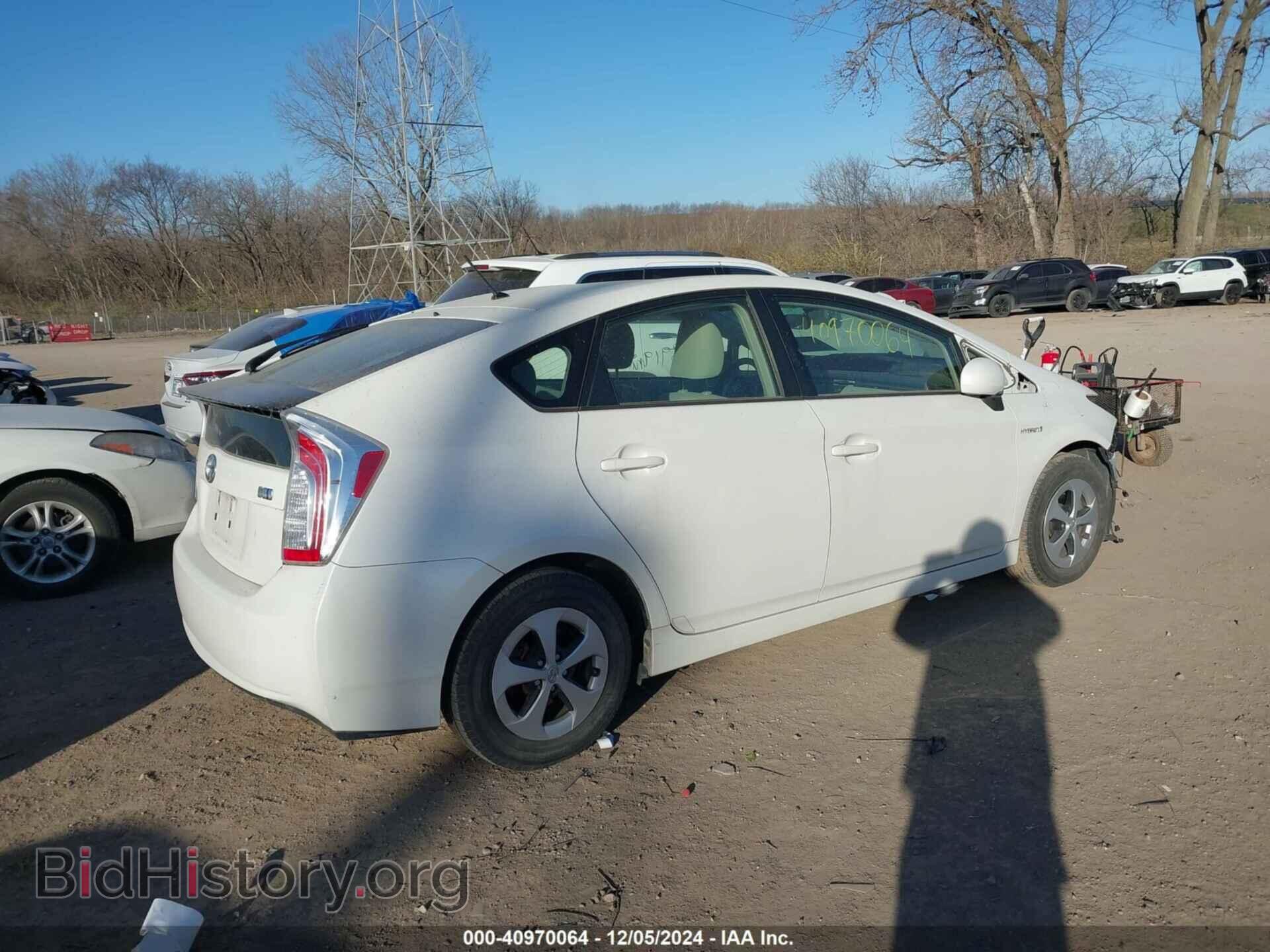 2013 TOYOTA PRIUS - VIN: JTDKN3DU8D5588294 - Фото 4