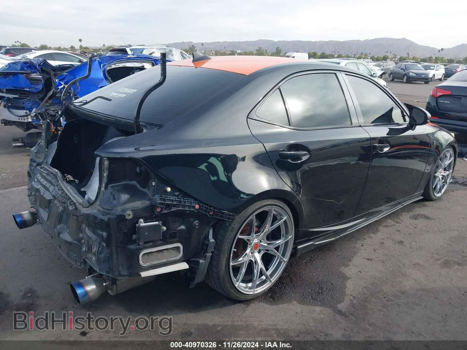 2014 LEXUS IS 350 - VIN: JTHCE1D27E5002918 - Фото 4