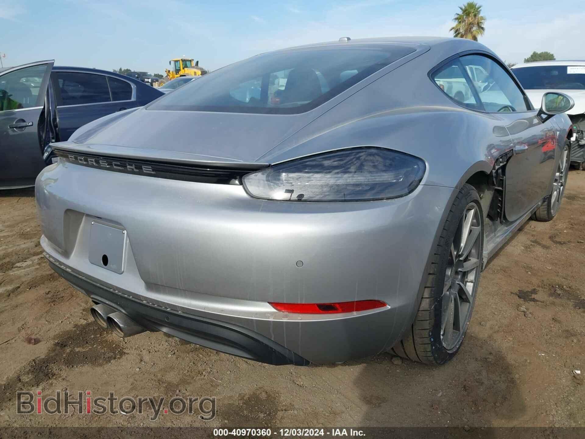 2021 PORSCHE 718 CAYMAN - VIN: WP0AA2A82MS260377 - Фото 4