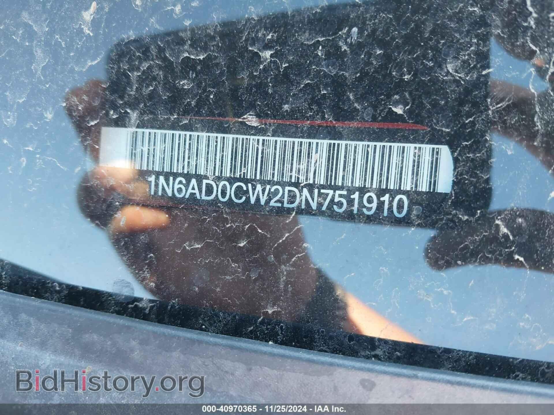 2013 NISSAN FRONTIER - VIN: 1N6AD0CW2DN751910 - Фото 9