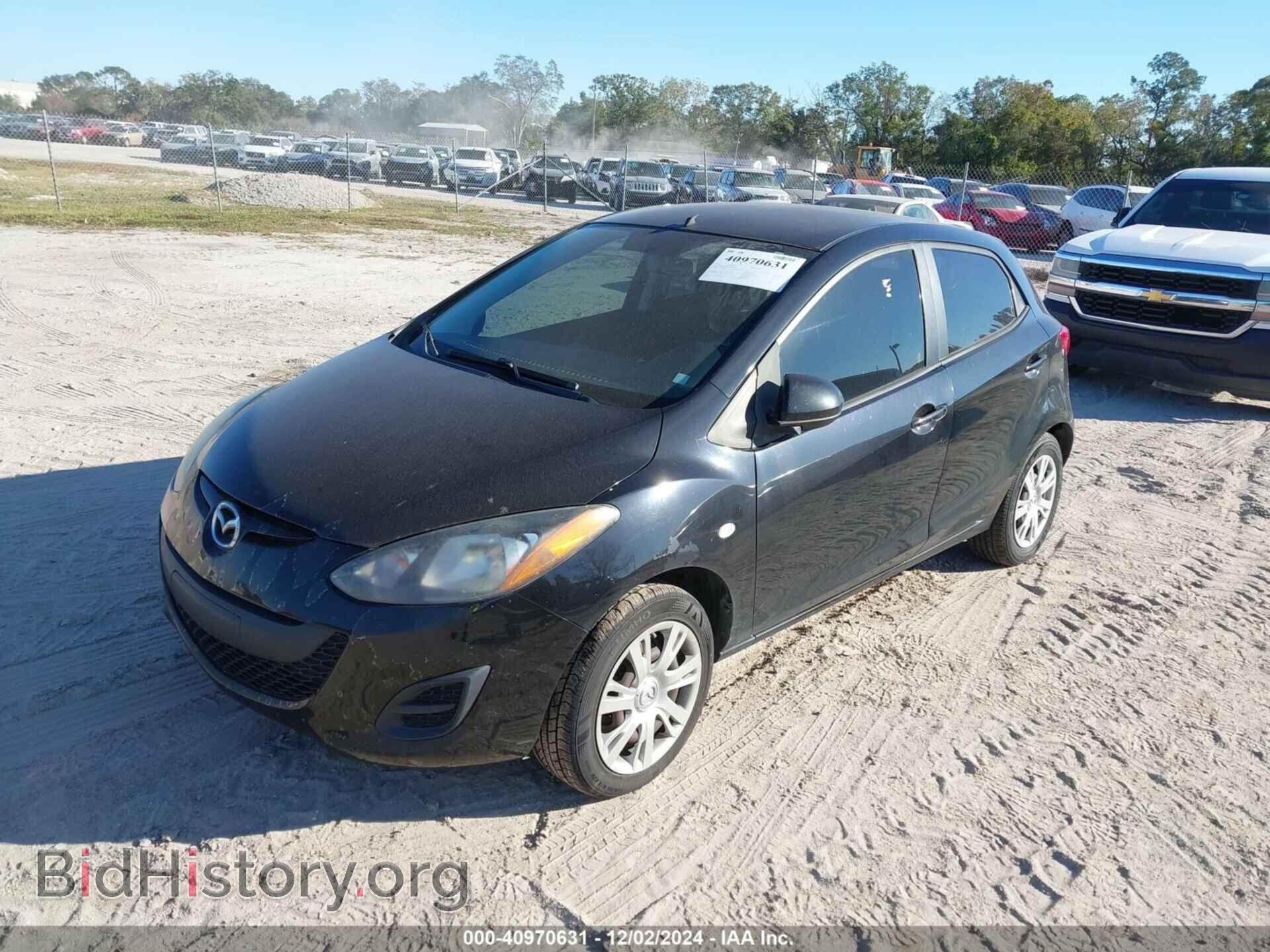 2014 MAZDA MAZDA2 - VIN: JM1DE1KY7E0188308 - Фото 2
