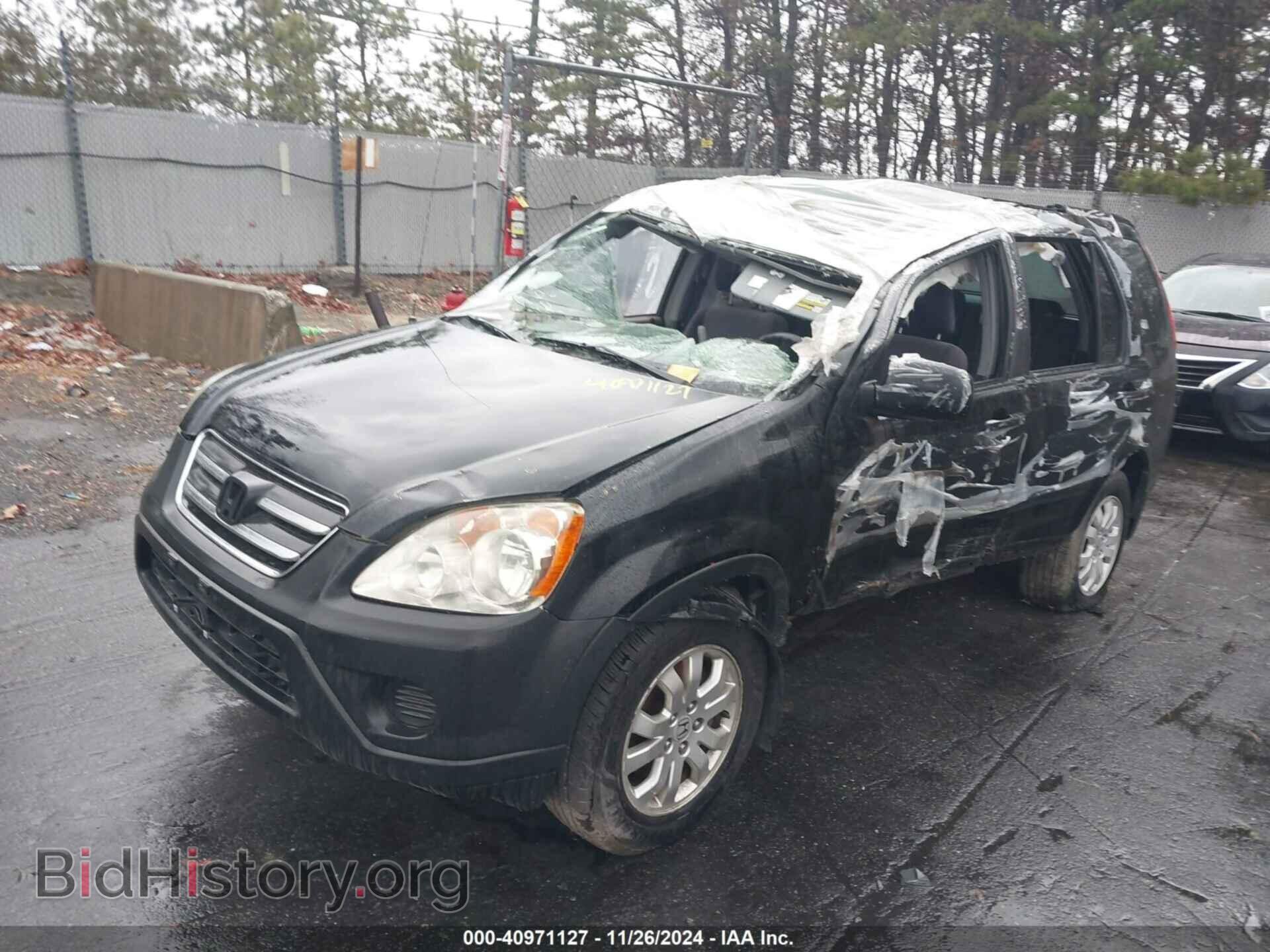 2006 HONDA CR-V - VIN: JHLRD78886C040724 - Фото 2