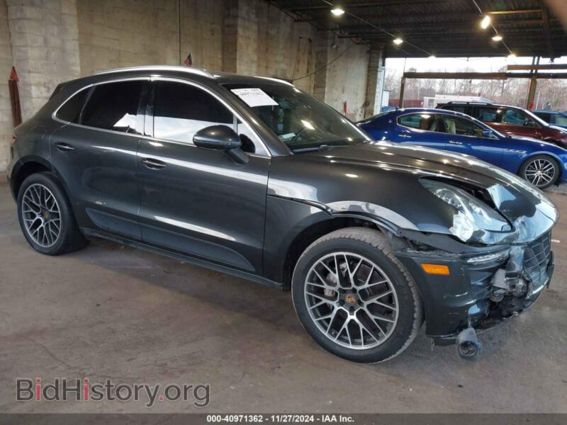 2017 Porsche MACAN S (VIN WP1AB2A59HLB17069) — photo 1 of 16, IAAI, damage: front end
