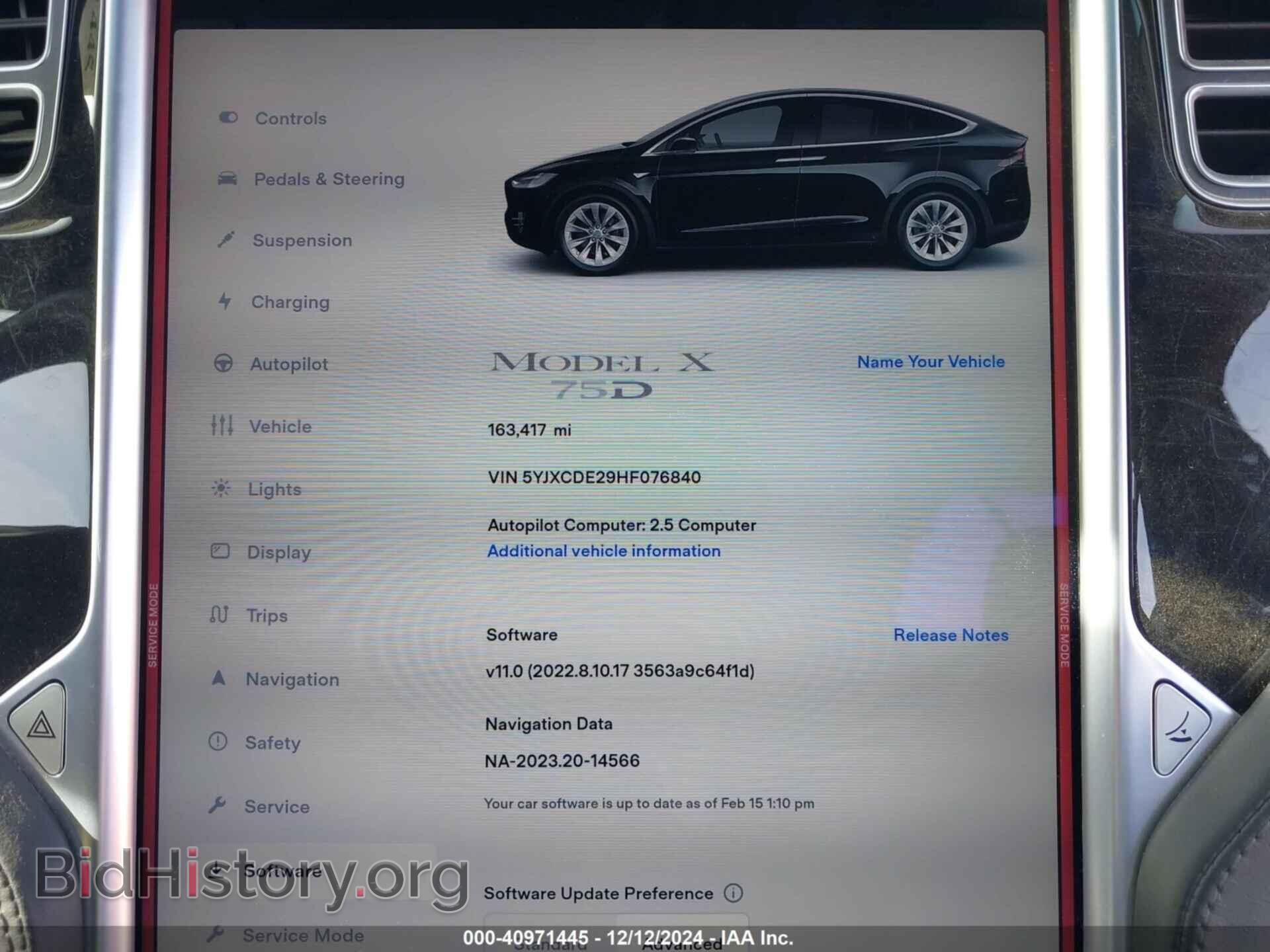 2017 TESLA MODEL X - VIN: 5YJXCDE29HF076840 - Photo 7