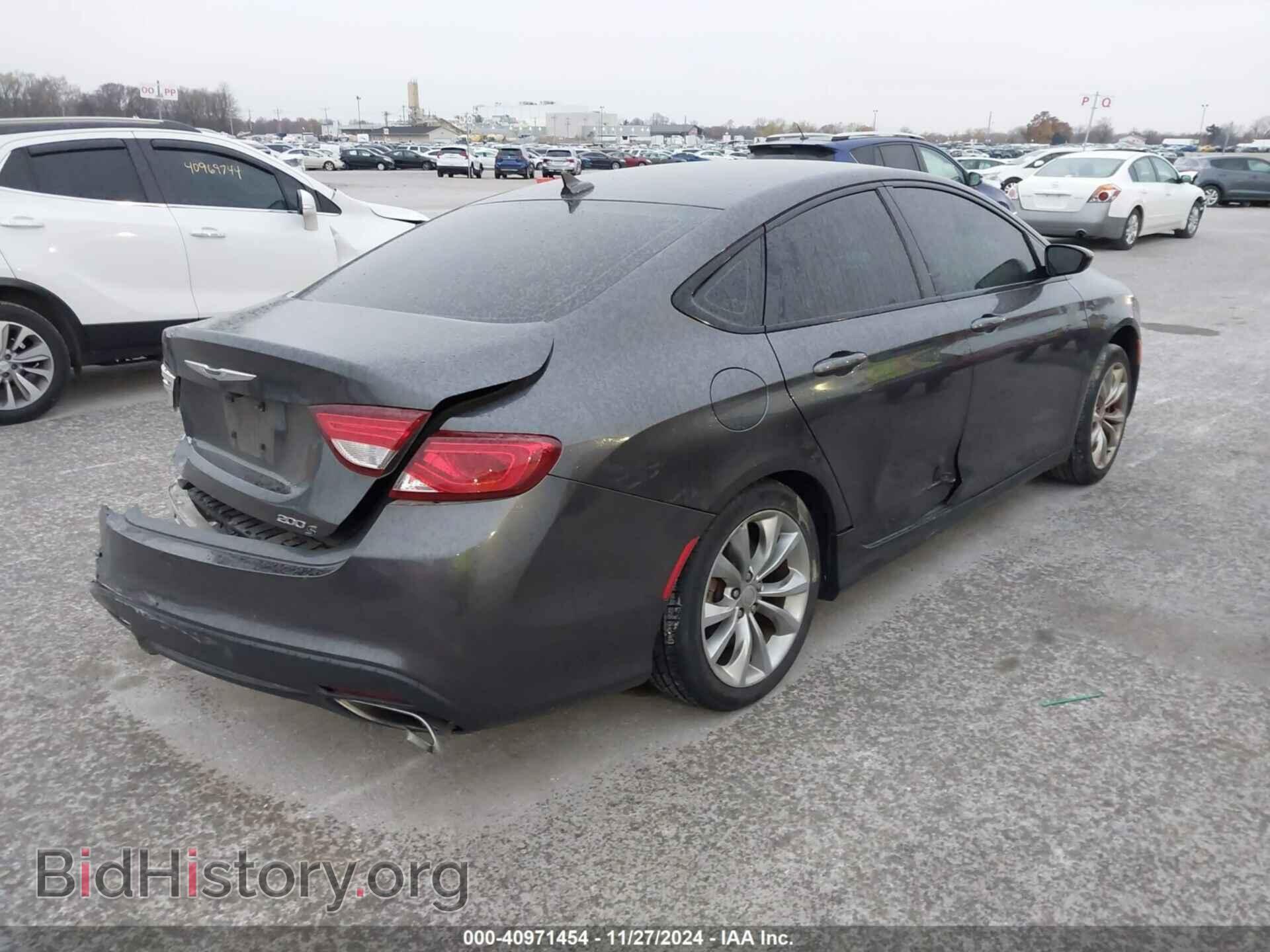 2015 CHRYSLER 200 - VIN: 1C3CCCBB3FN629689 - Photo 4