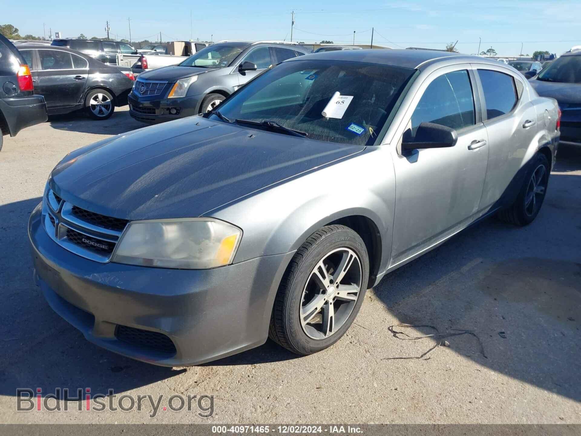 2012 DODGE AVENGER - VIN: 1C3CDZAB9CN114905 - Фото 2
