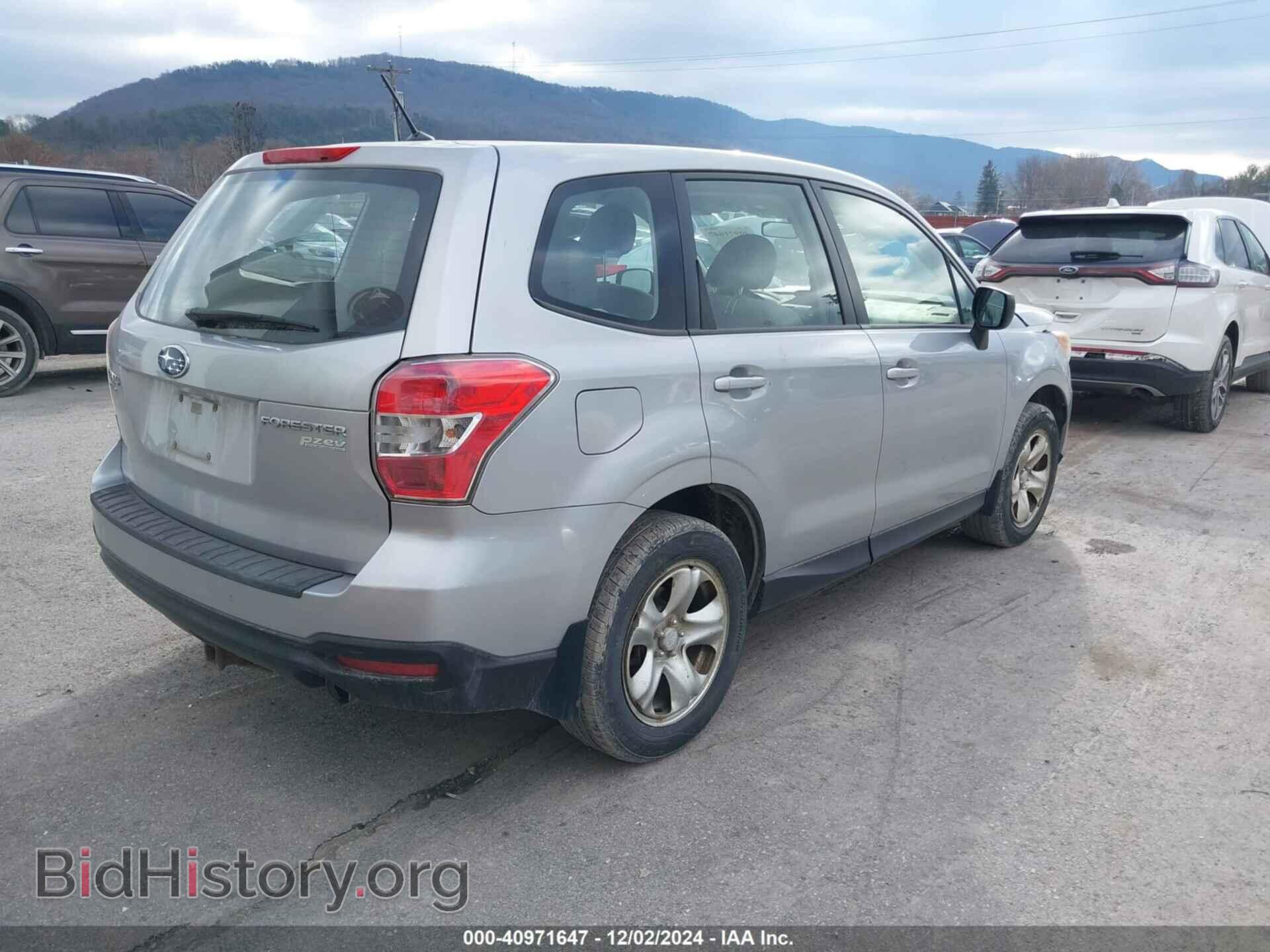 2014 SUBARU FORESTER - VIN: JF2SJAAC3EG411509 - Фото 4