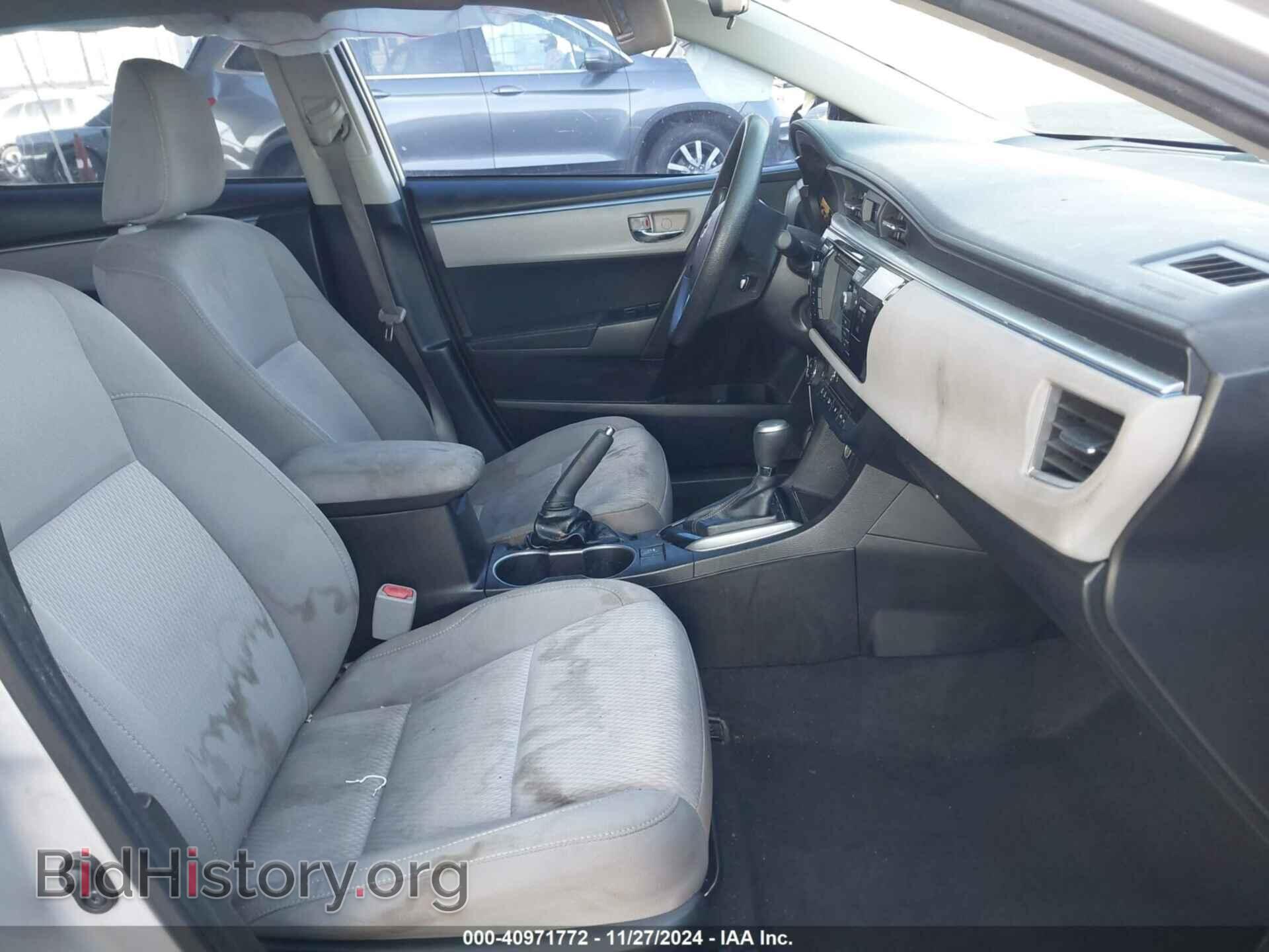 2014 TOYOTA COROLLA - VIN: 5YFBURHEXEP116188 - Фото 5