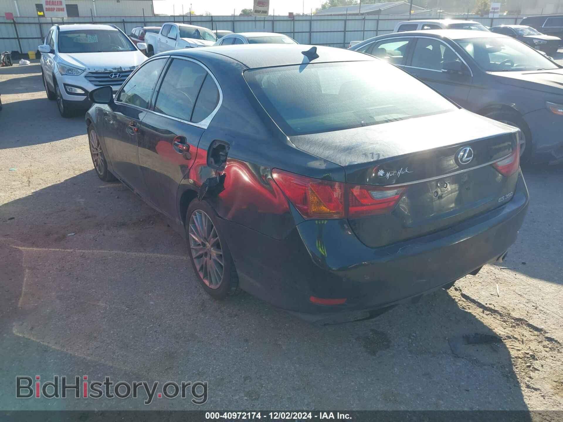 2014 LEXUS GS 350 - VIN: JTHBE1BL4E5031395 - Фото 3