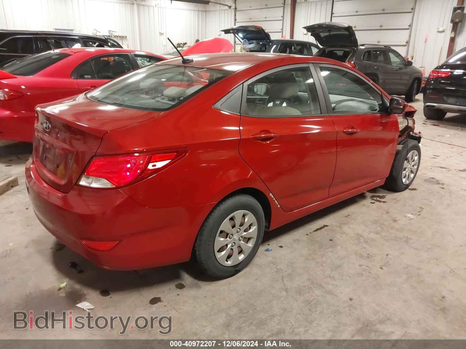 2017 HYUNDAI ACCENT - VIN: KMHCT4AE1HU380875 - Фото 4