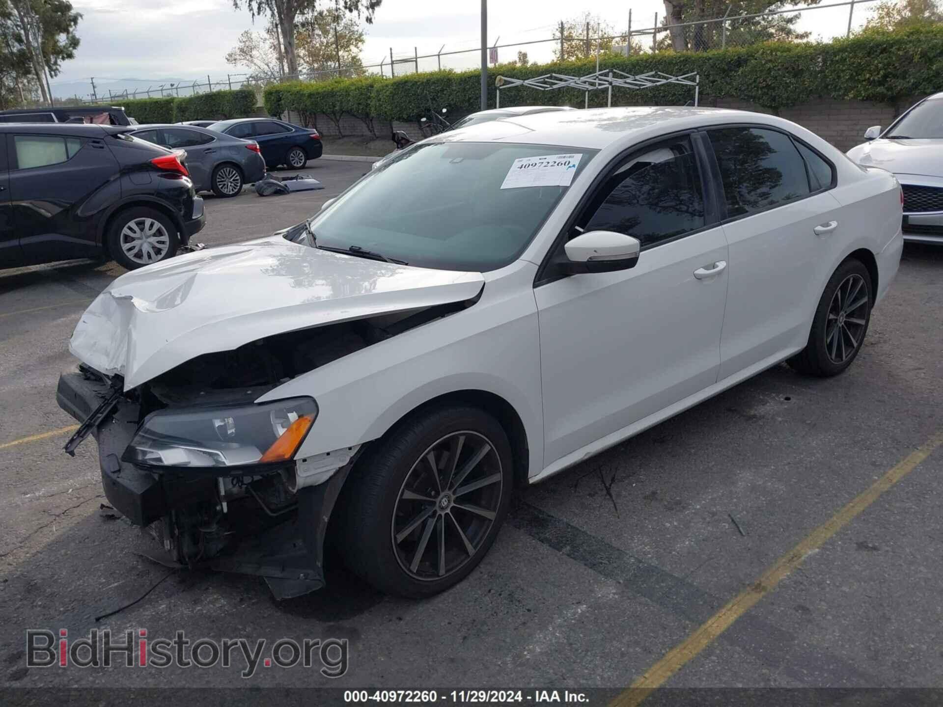 2014 VOLKSWAGEN PASSAT - VIN: 1VWAP7A33EC024698 - Фото 2