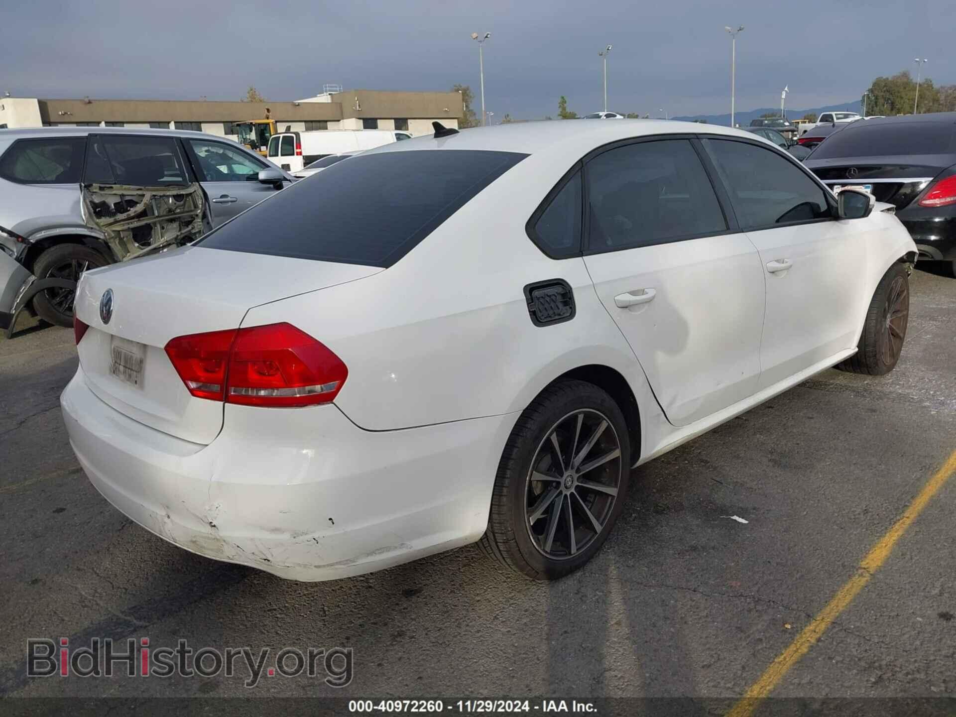 2014 VOLKSWAGEN PASSAT - VIN: 1VWAP7A33EC024698 - Фото 4