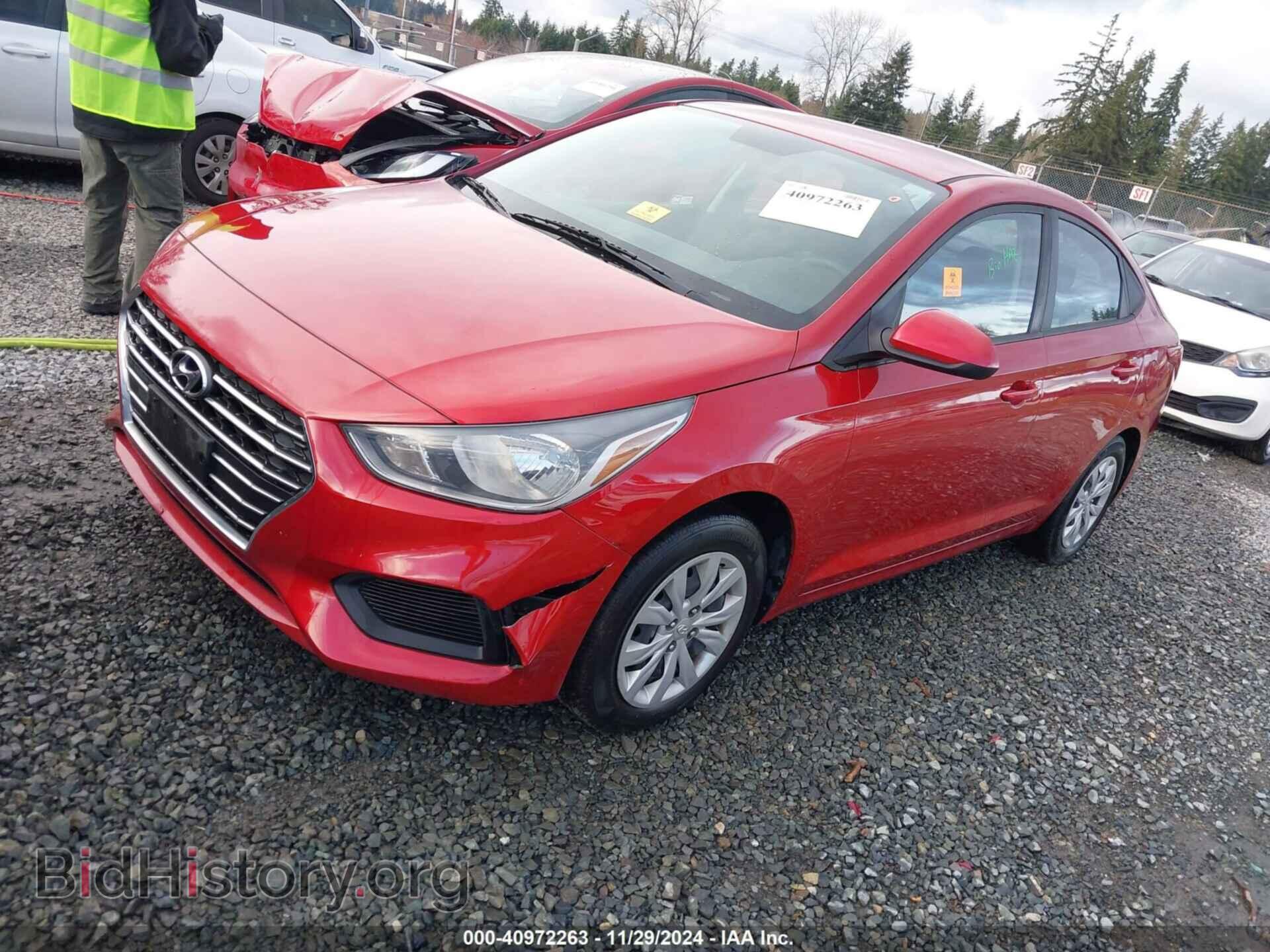 2019 HYUNDAI ACCENT - VIN: 3KPC24A3XKE055802 - Фото 2