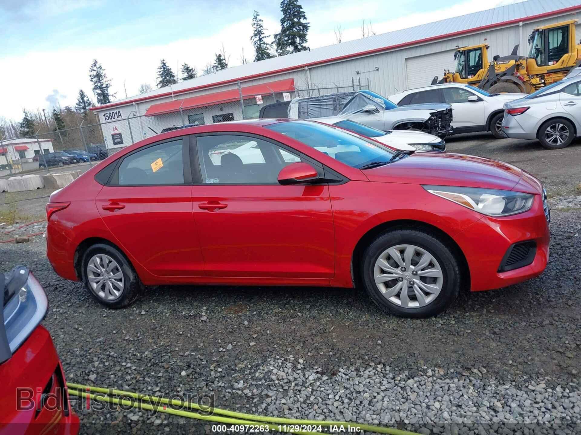 2019 HYUNDAI ACCENT - VIN: 3KPC24A3XKE055802 - Фото 12