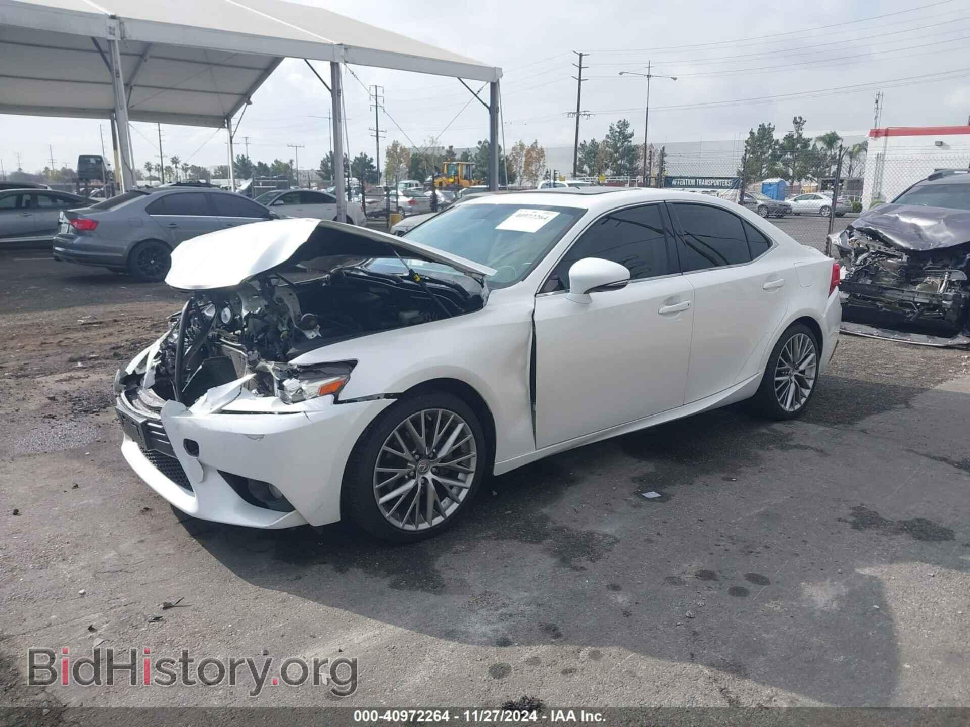 2014 LEXUS IS 250 - VIN: JTHBF1D27E5025253 - Фото 2