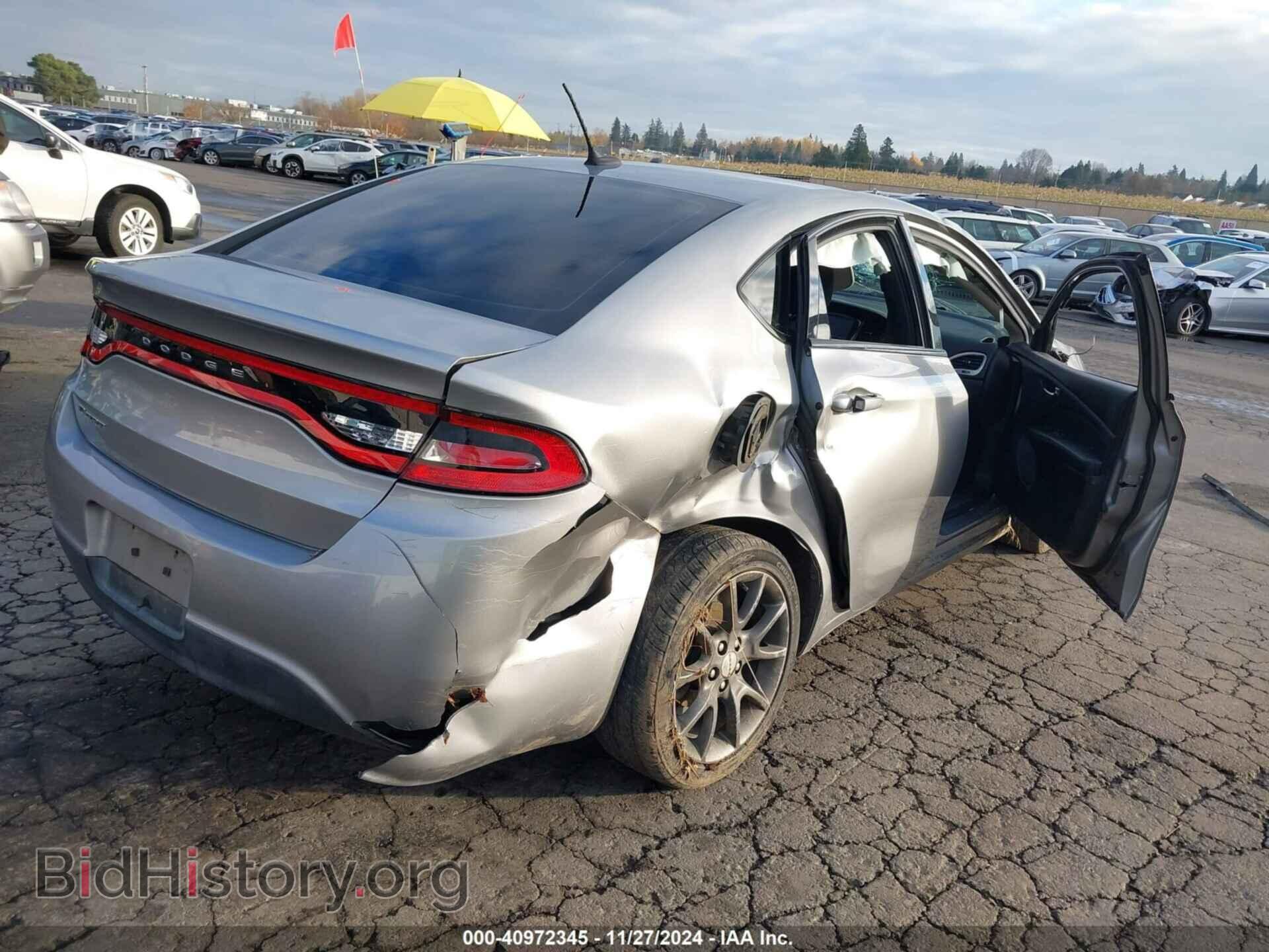 2016 DODGE DART - VIN: 1C3CDFAA6GD555618 - Фото 4