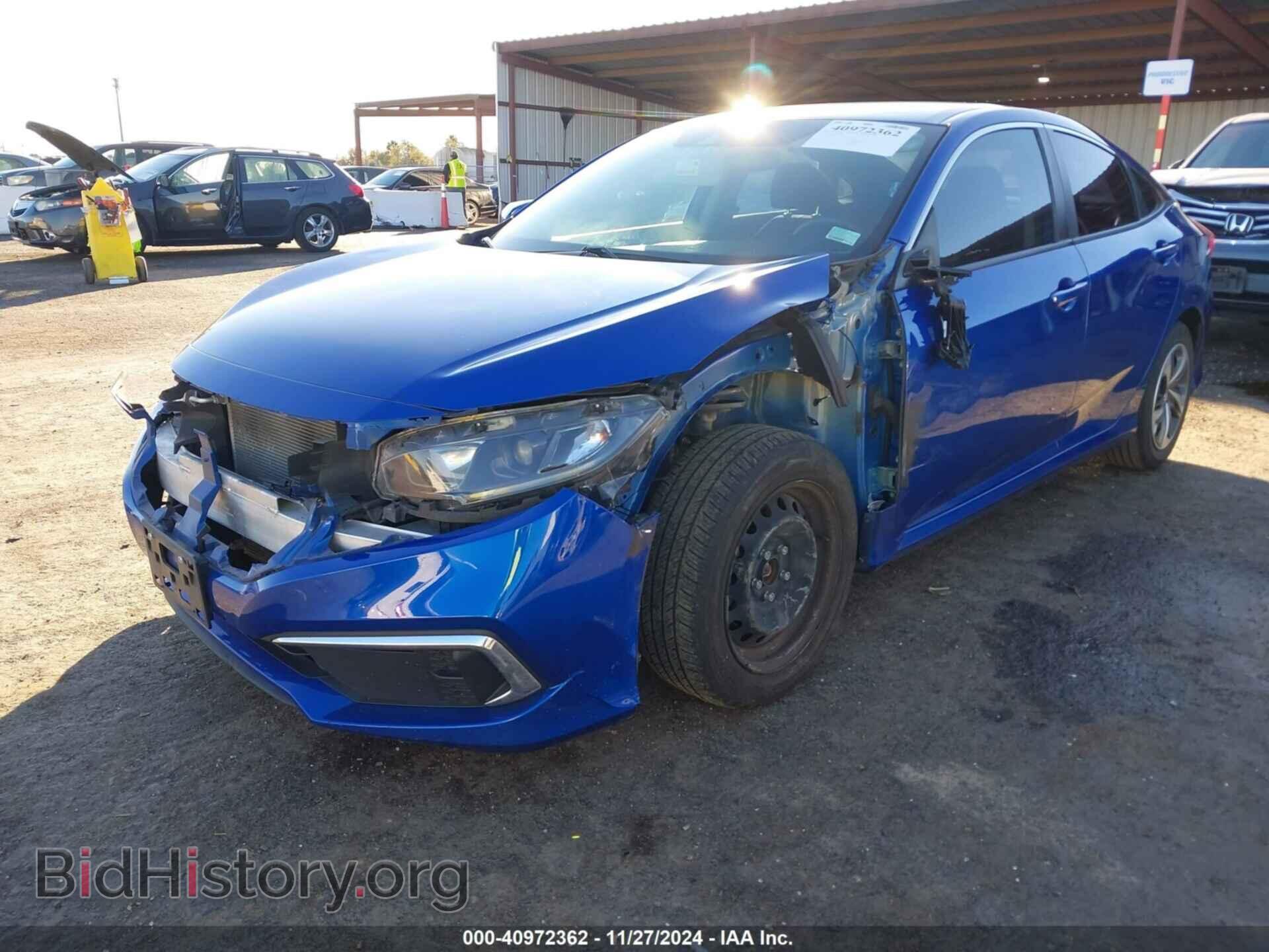2020 HONDA CIVIC - VIN: 2HGFC2F60LH527868 - Фото 2