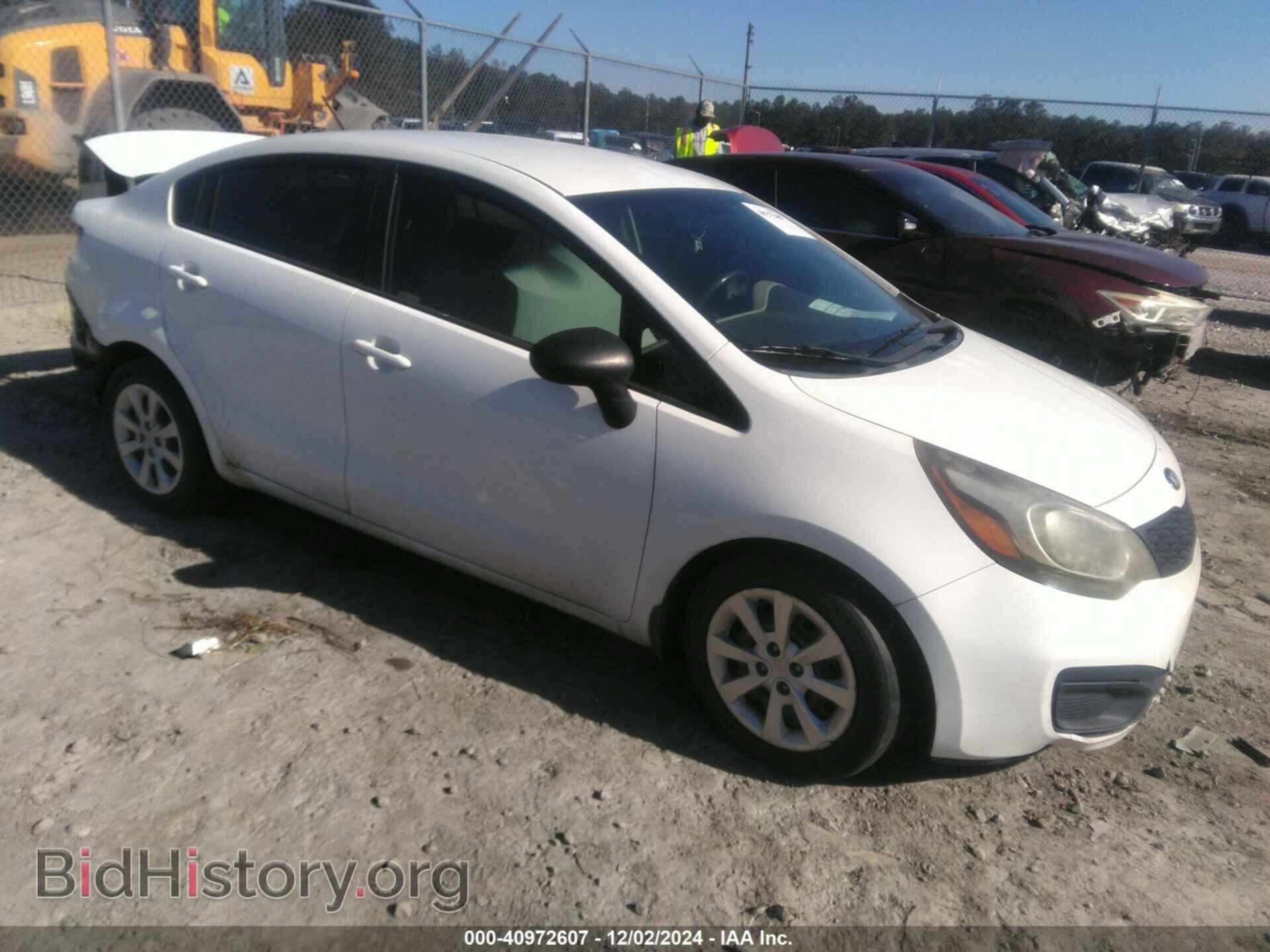Фотография KNADM4A38D6302304 - KIA RIO 2013