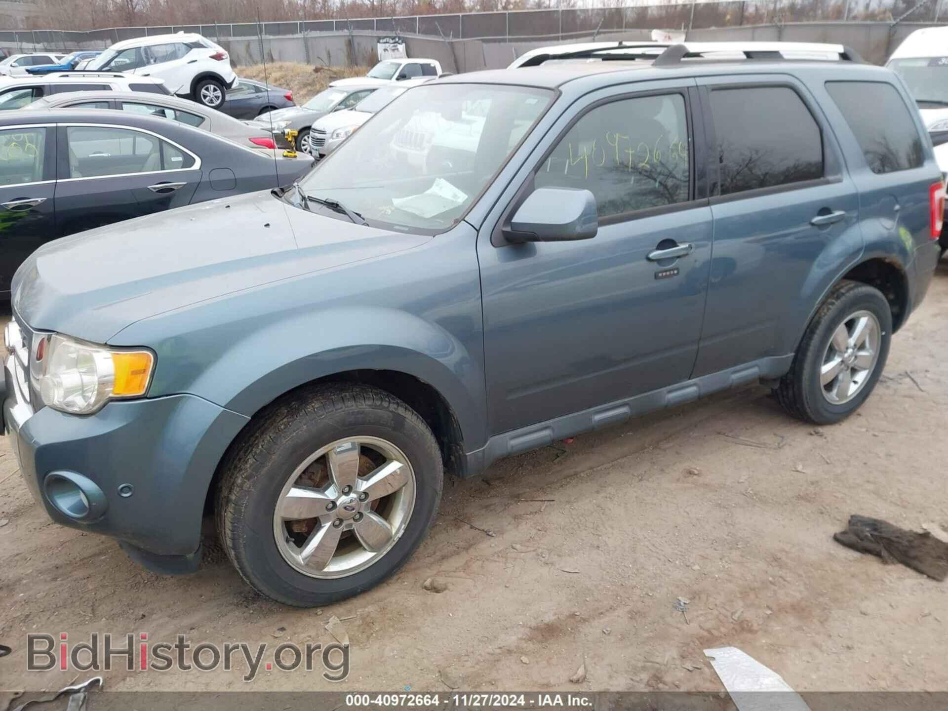 2011 FORD ESCAPE - VIN: 1FMCU9EG5BKA68437 - Фото 2