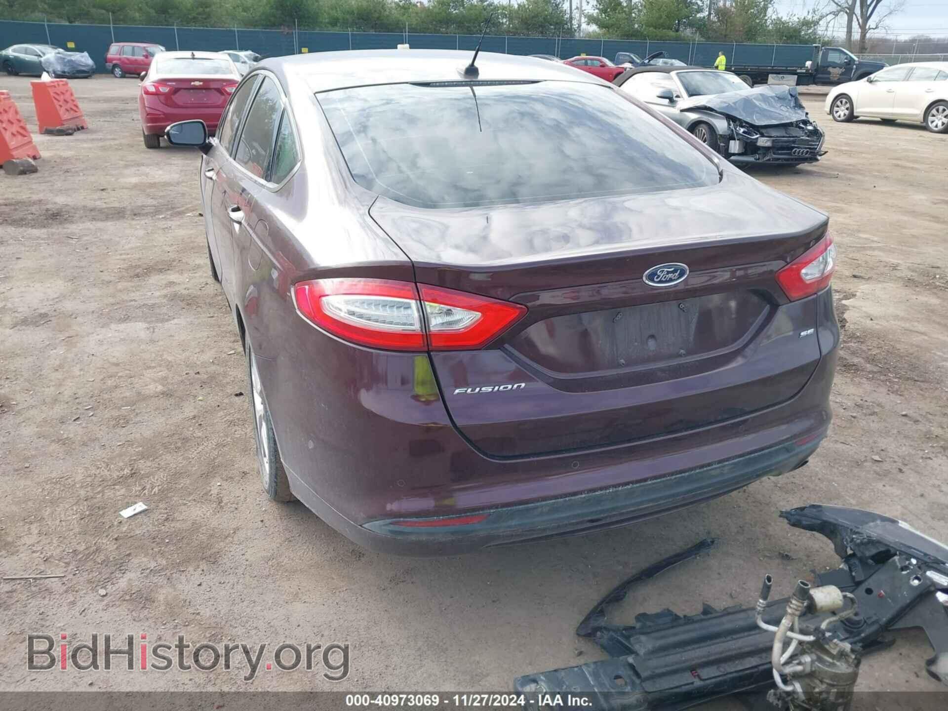 2013 FORD FUSION - VIN: 3FA6P0H75DR139981 - Фото 3