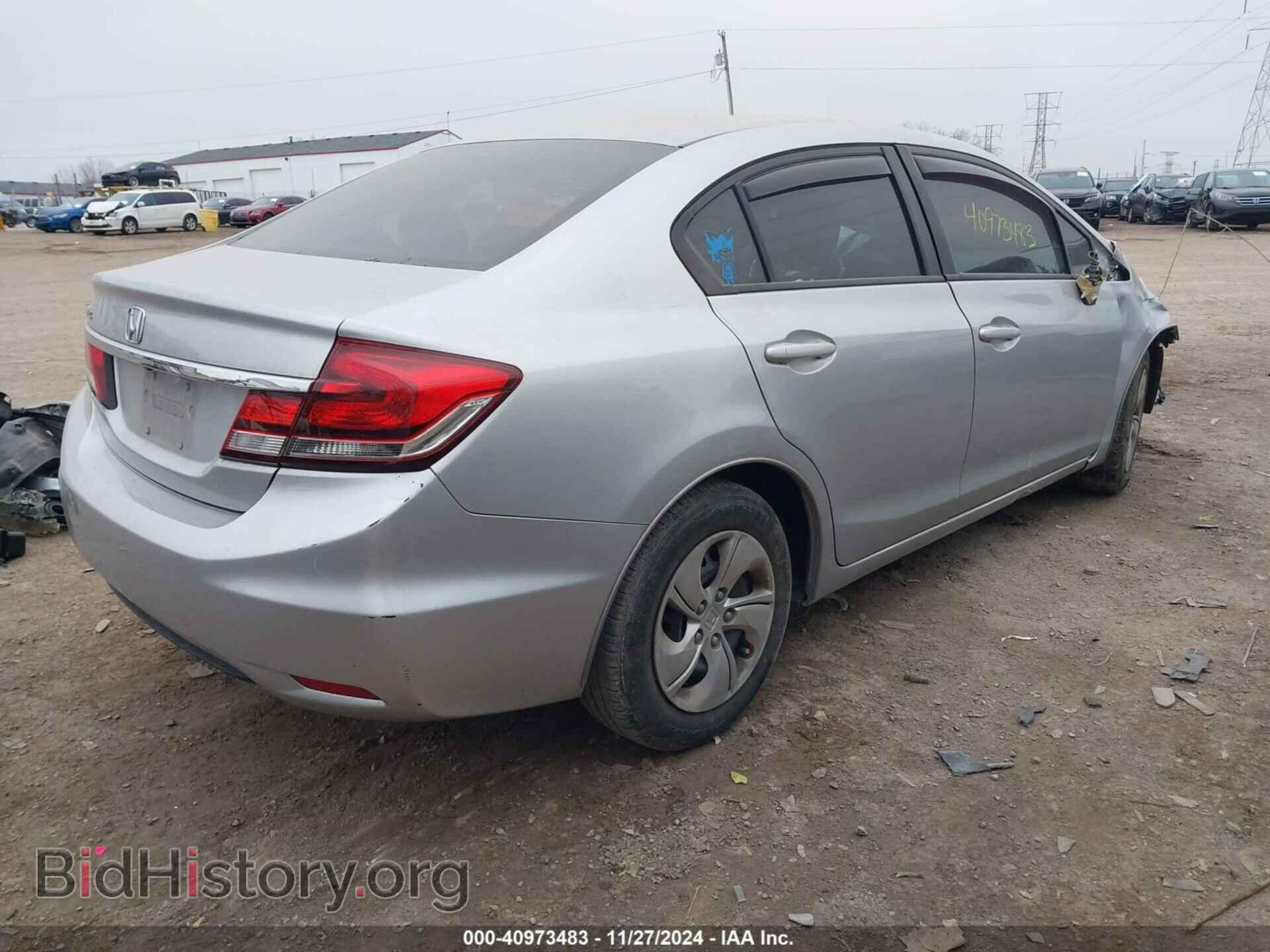 2014 HONDA CIVIC - VIN: 19XFB2F55EE210725 - Фото 4
