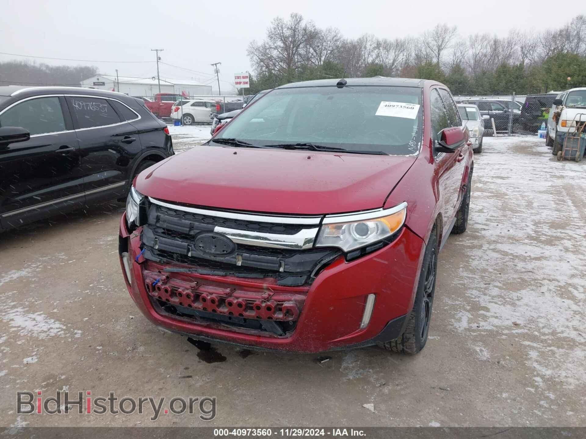 2014 FORD EDGE - VIN: 2FMDK4KC6EBB53784 - Фото 2