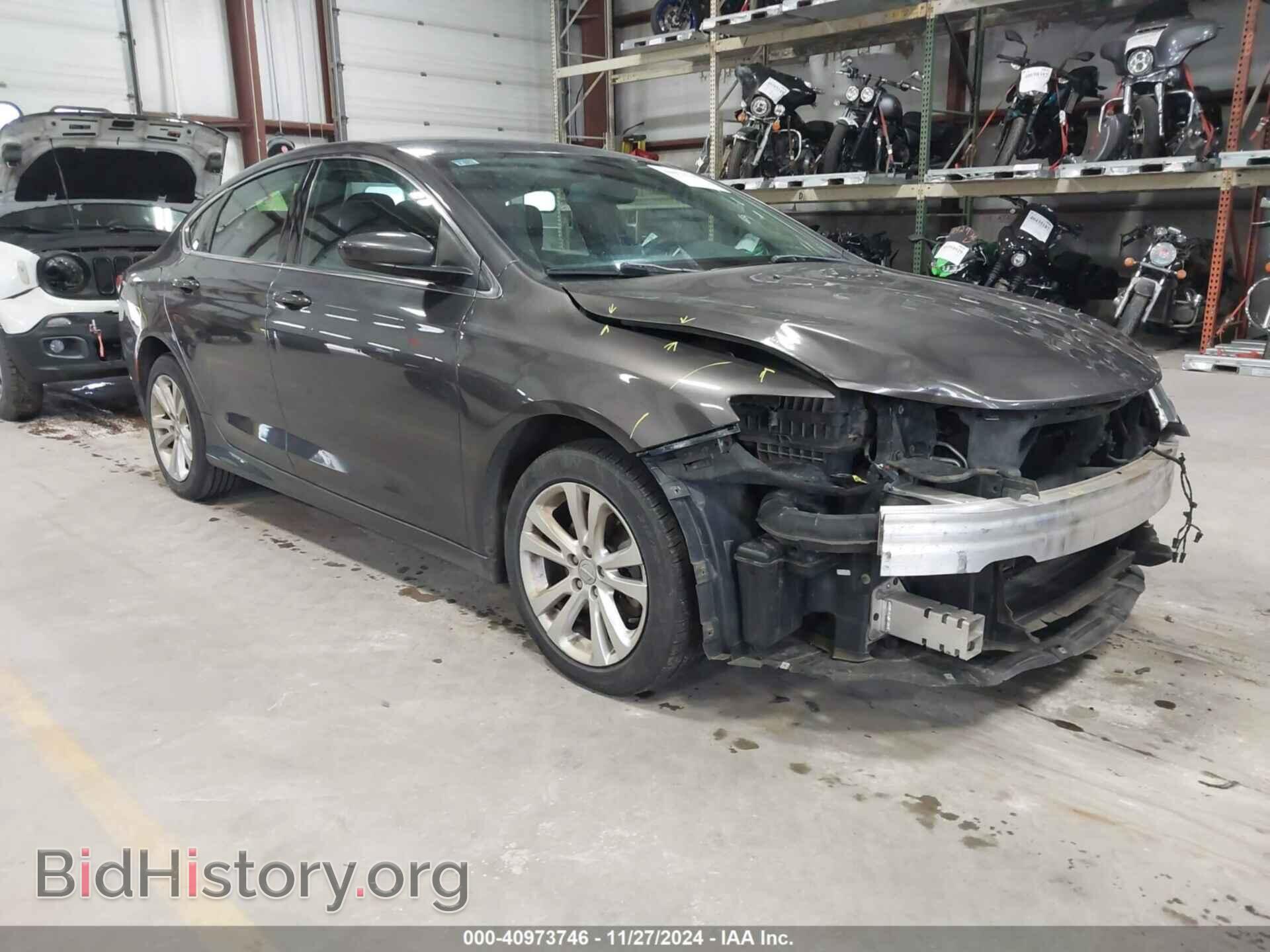 Фотография 1C3CCCAB2GN149159 - CHRYSLER 200 2016