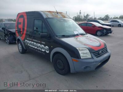 2012 Ford TRANSIT CONNECT XL, черный — VIN NM0LS7CNXCT124185, IAAI