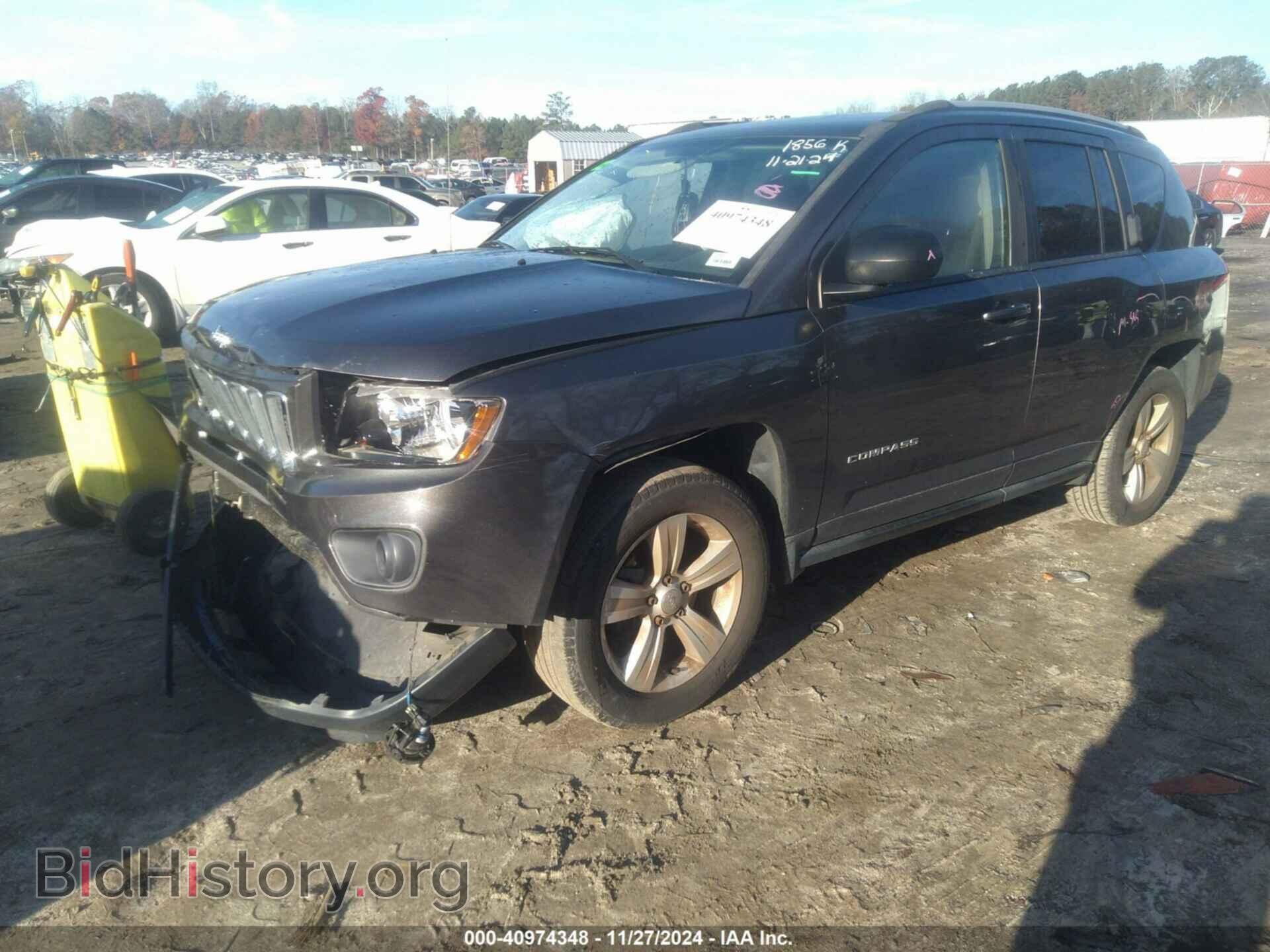 2016 JEEP COMPASS - VIN: 1C4NJDBB9GD741856 - Фото 2